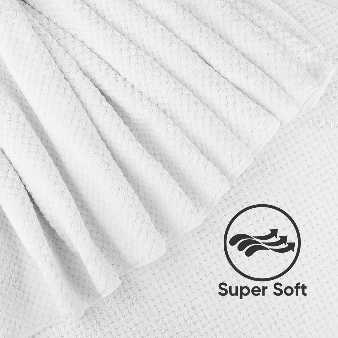 Homexcel Bath Towel Set Pack Of 4, (27 X 54 Inches) Microfiber Ultra Soft Highly Absorbent Bath Towel, Lightweight And Quick Dry
