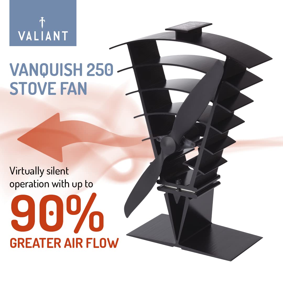 Valiant Vanquish 250 Heat Powered Stove Fan (FIR364)