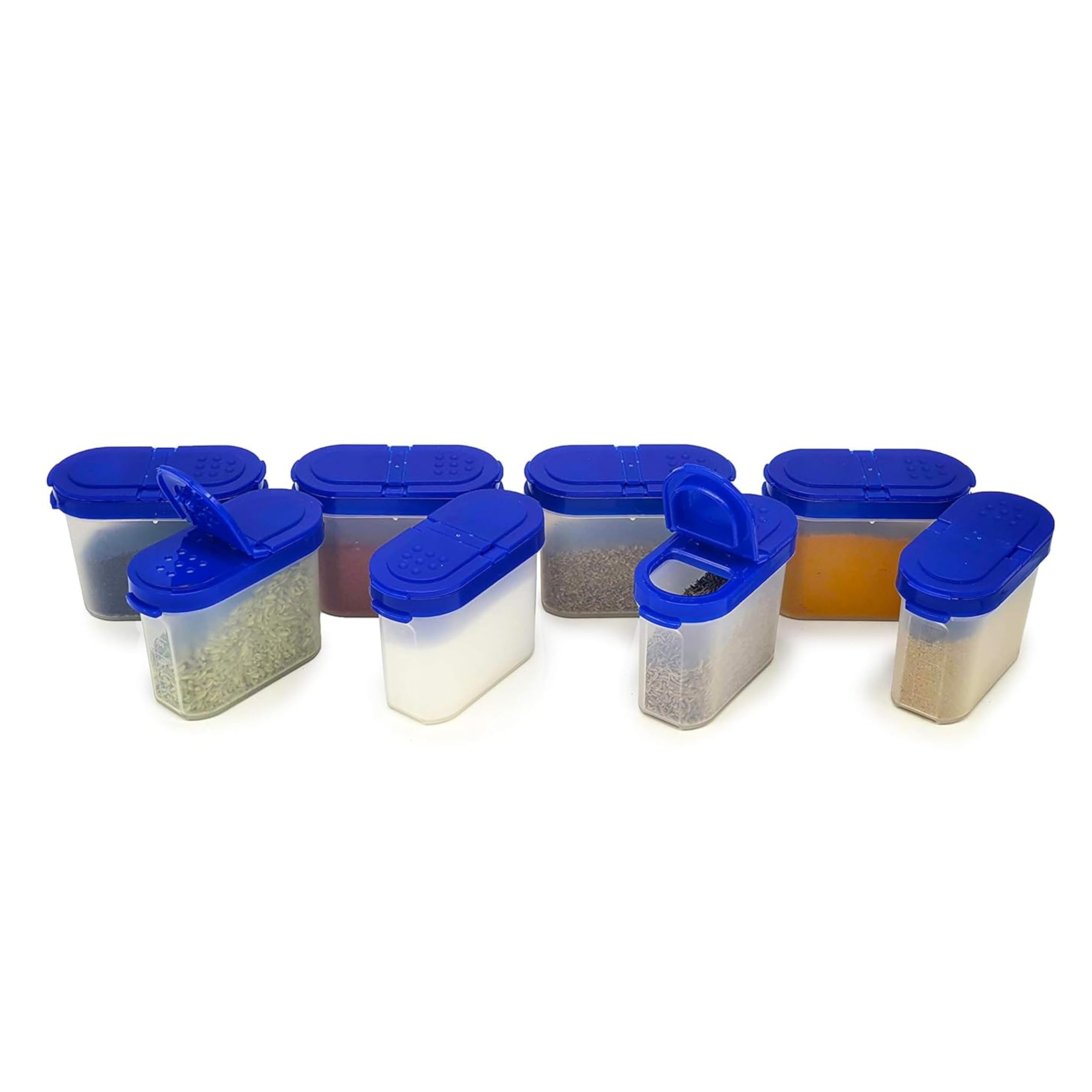 Happy Cove Modular Wonder Spice Shaker And Sprinkler Set | Airtight | Stackable | Leakproof | Bpa Free | Kitchen & Pantry Storag