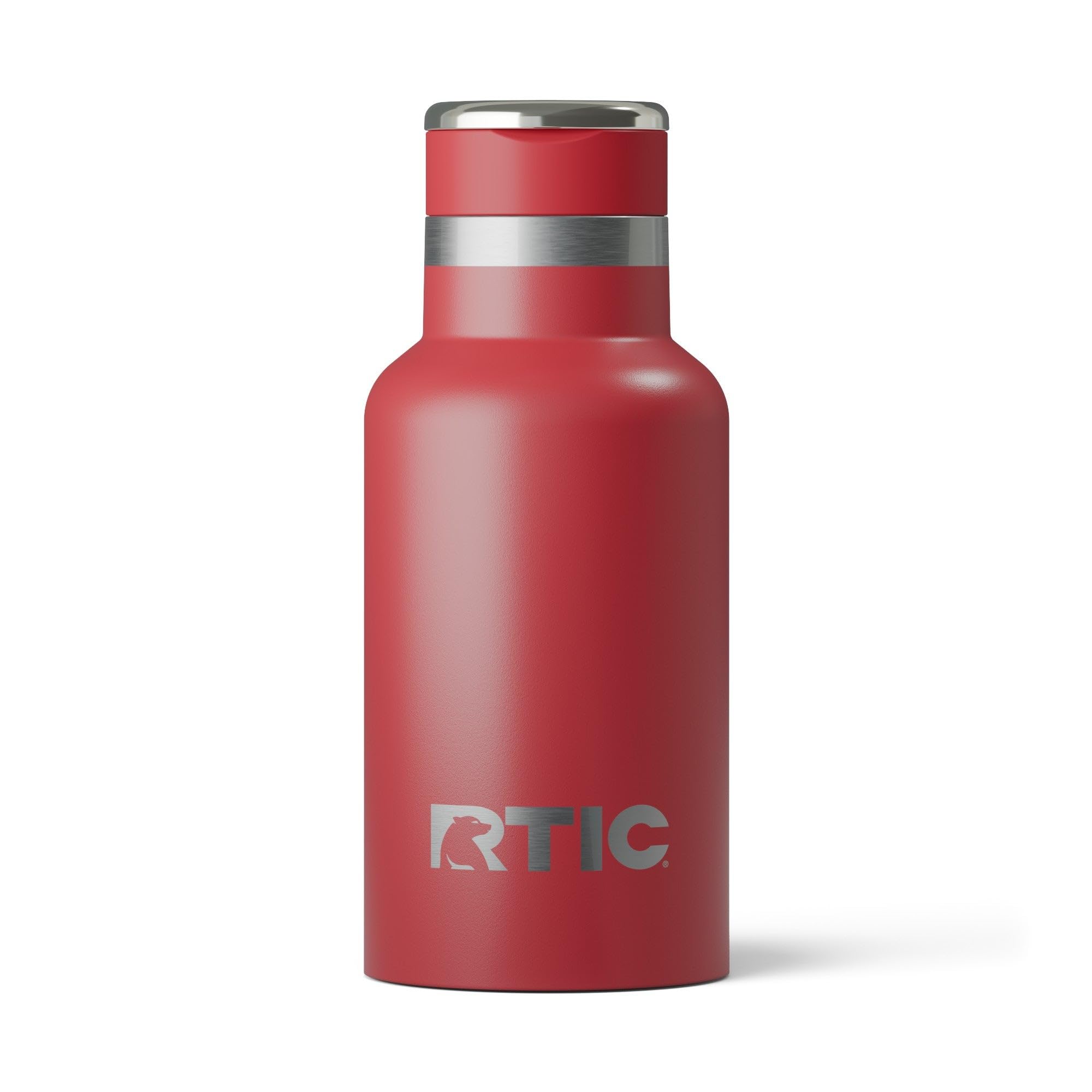 RTIC Little Journey Bottle with Straw, Insulated, Stainless Steel, Metal, Double Wall Vacuum-Insulation, Ceramic-Lined, Leak-Pro