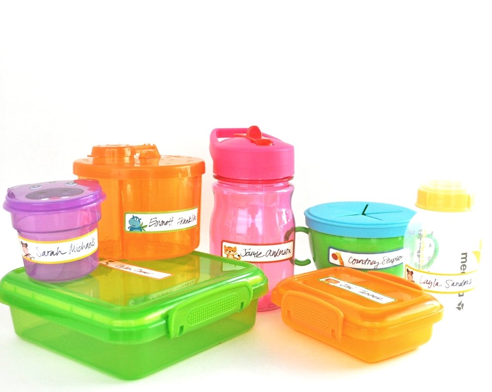Removeable, Write-On Food Labels, Waterproof, Multipurpose, Freezer Safe, Self-Laminating Label, Dishwasher-Safe For Home Organi