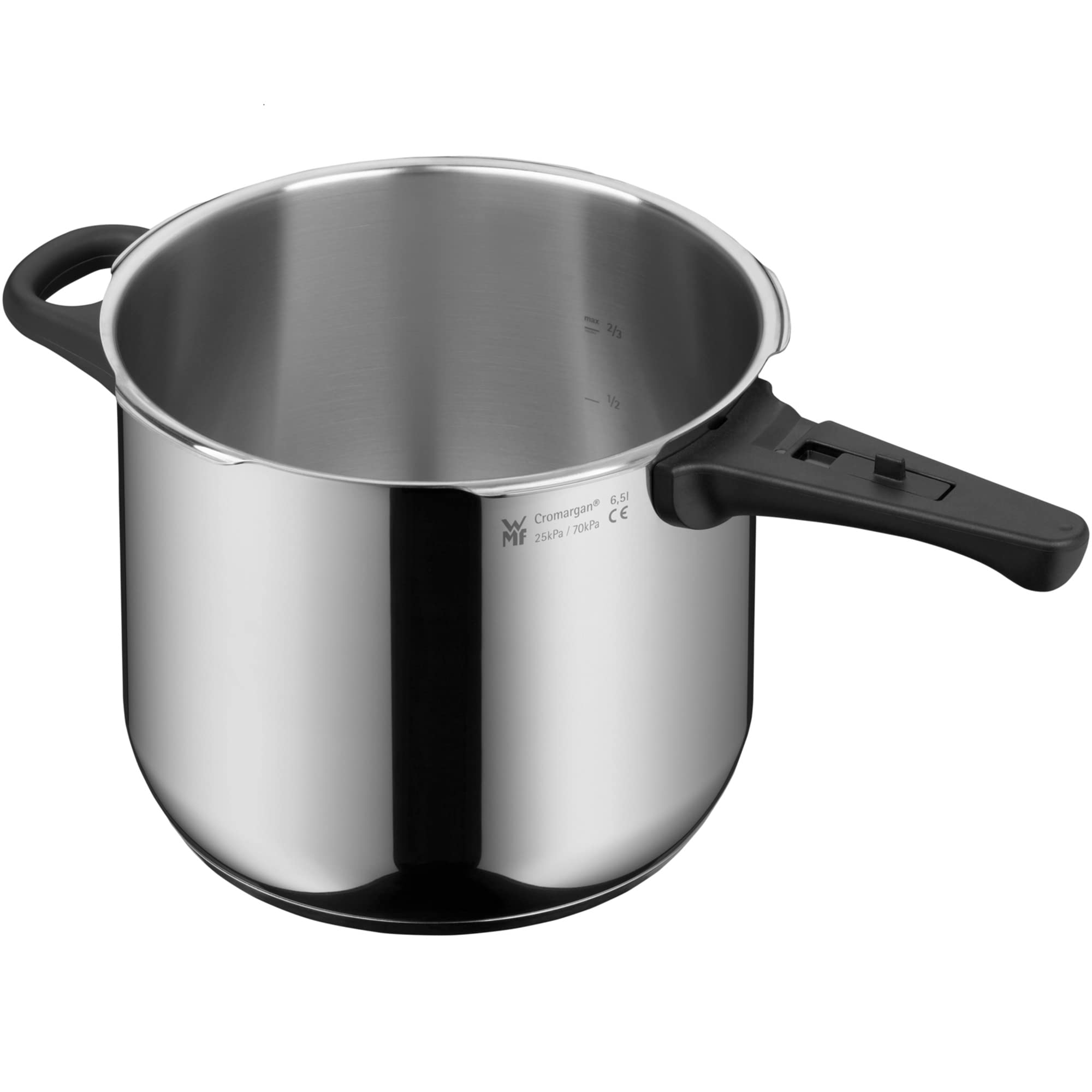 WMF Perfect - Quick Cooker     22 cm Diameter of 6 Litres and a Half Cromargan Stainless Steel for Induction