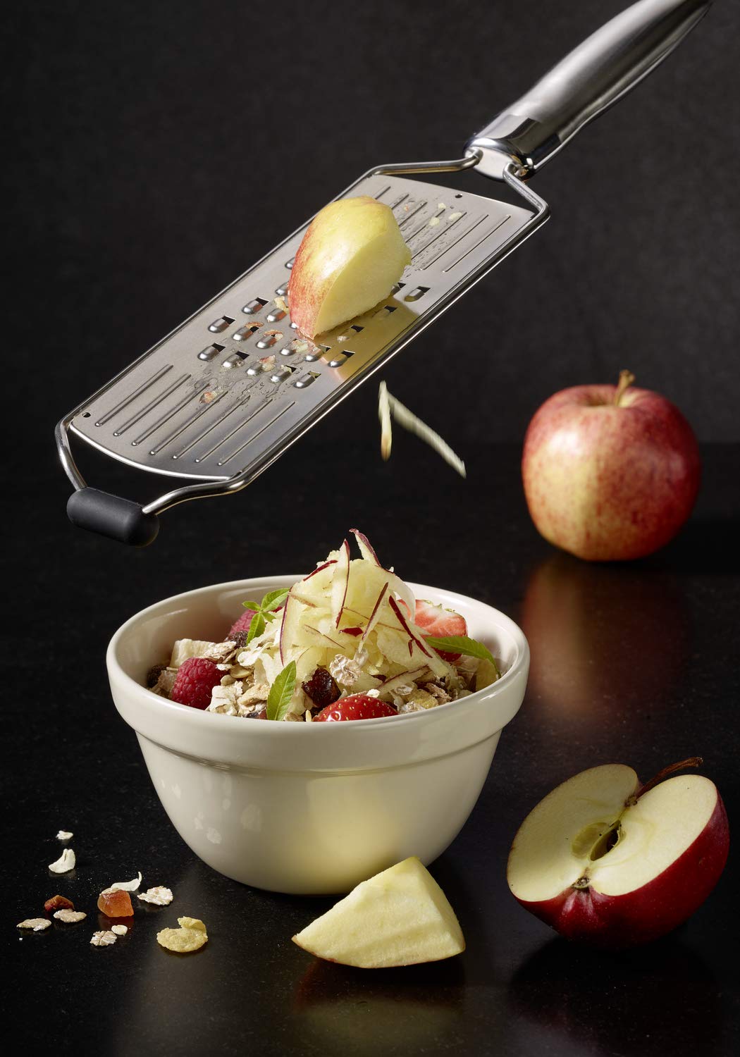Rosle 95005 Kitchen Collection Stainless Steel Grater/Slicer Fine Stainless