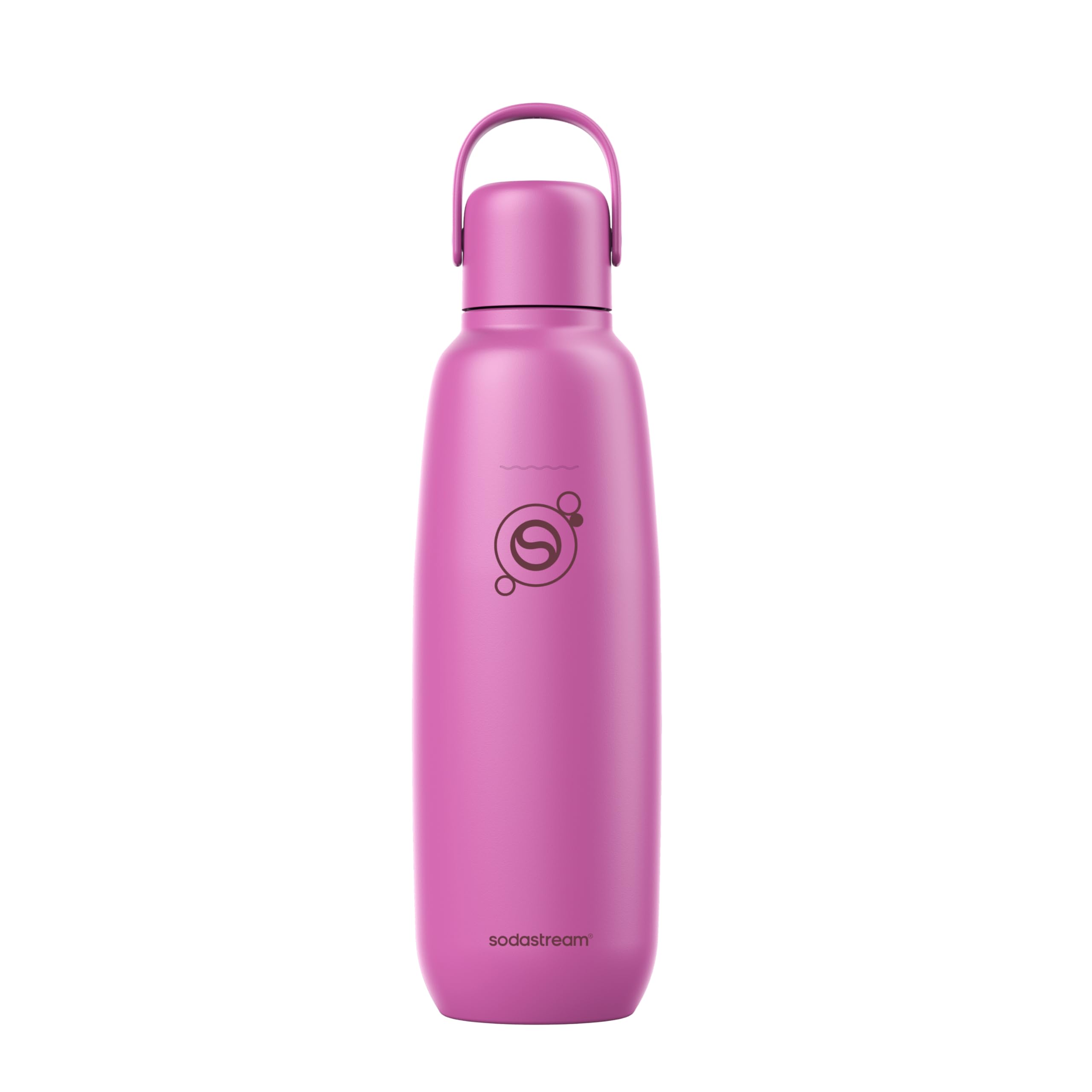 sodastream Fizz & Go Cool - All Metal Bottle (Guava) Carbonating Bottle Capacity, 0.9L