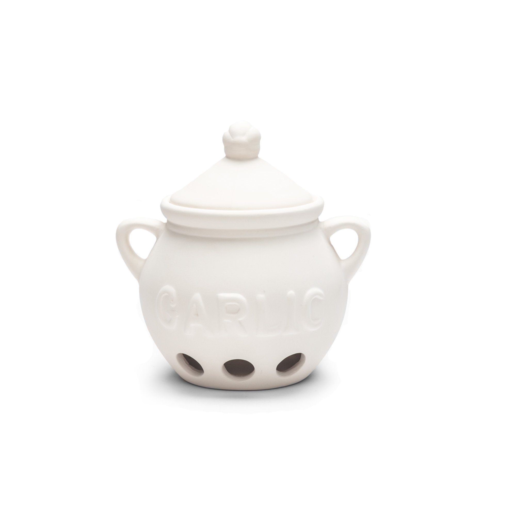 Fox Run Garlic Storage, 5.25 Keeper, White