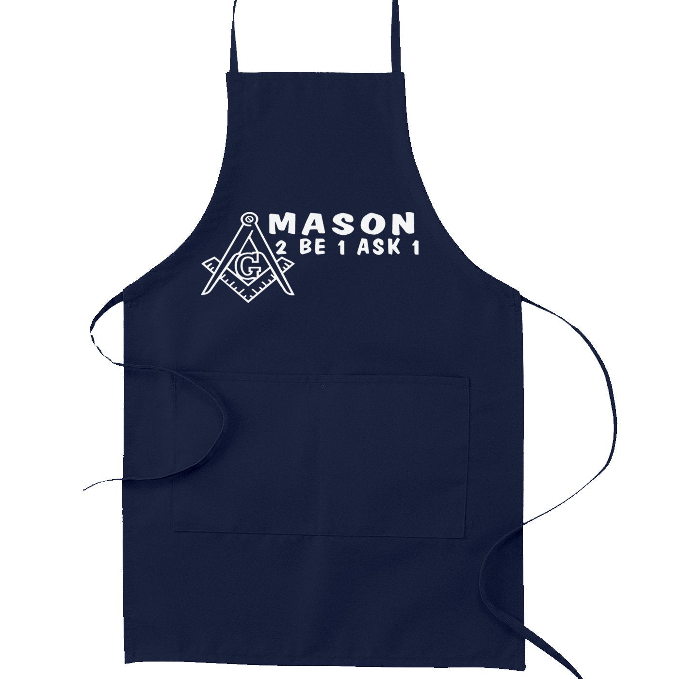 Mason 2B1Ask1 Masonic Cooking Kitchen Apron - [Navy]