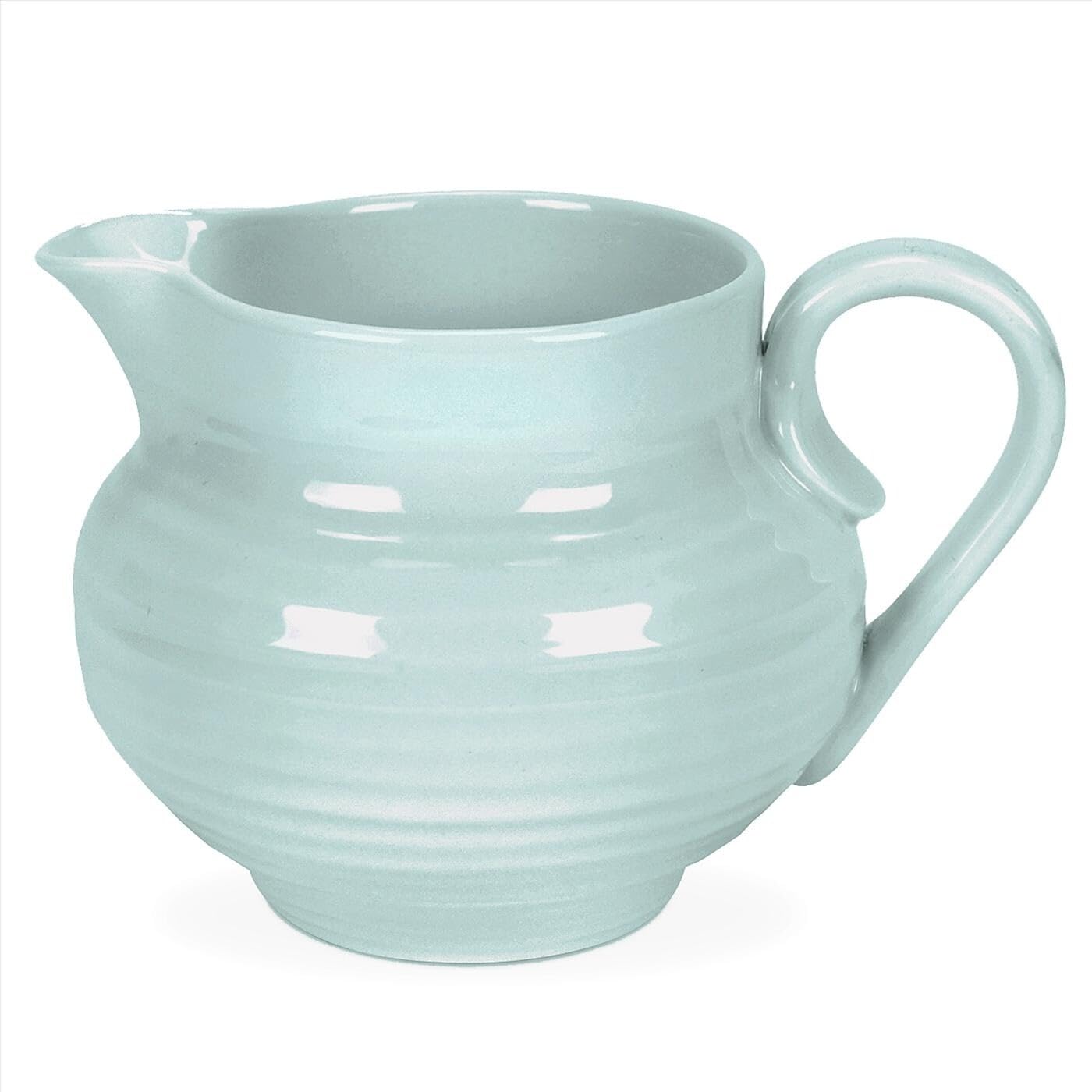 Portmeirion Sophie Conran 10 Fl. Oz. Cream Jug | Cleadon Small Creamer Pitcher | Made From Fine Porcelain | Dishwasher And Micro
