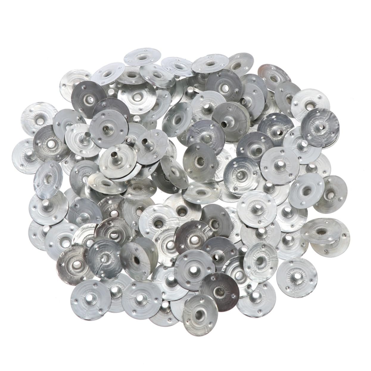 TEHAUX 200pcs Metal Wick Tabs Wick for Candle Fixing DIY Candle Making Holder