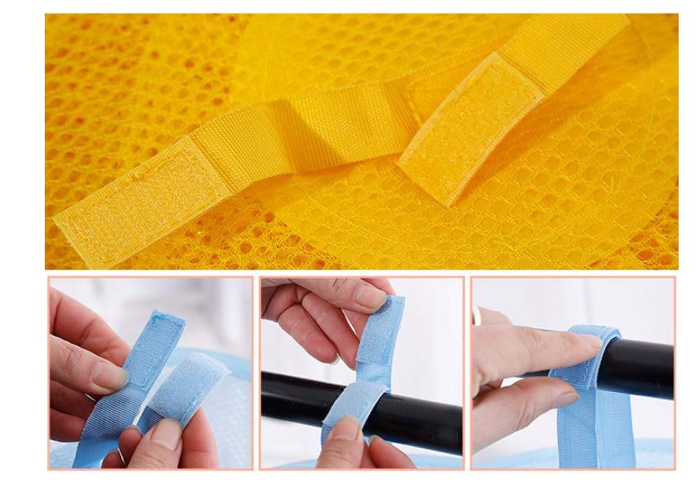 4 Tier Storage Organizer,43 1/2 X12 Inch Hanging Mesh Storage Basket With 2 Inch Screw-In Hooks,Folding Basket For Toys Or Store