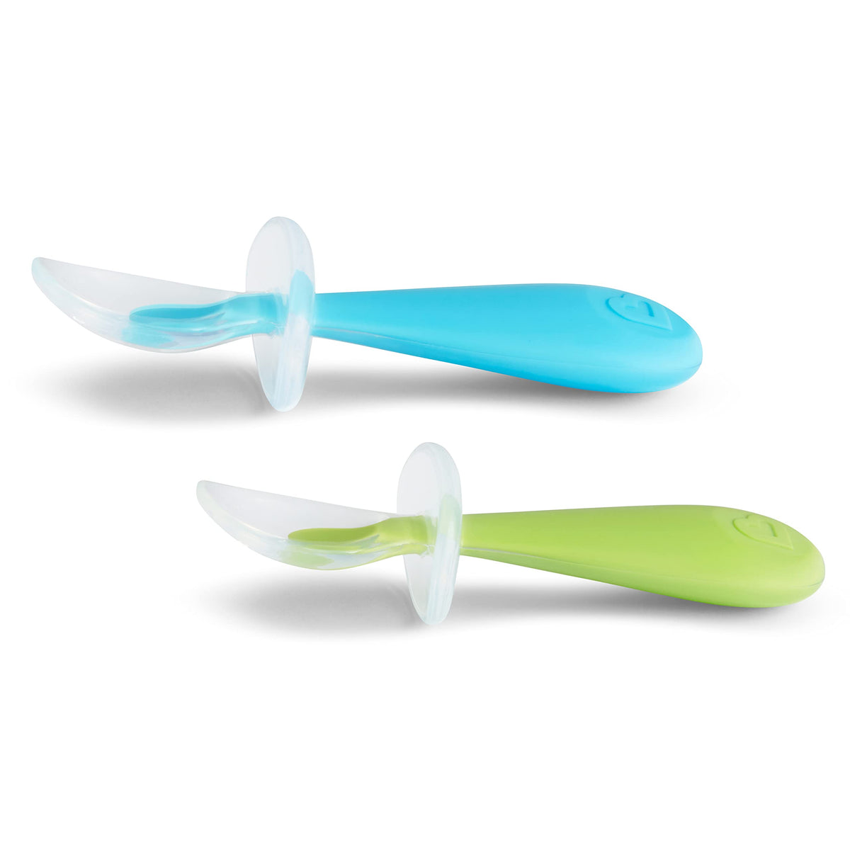 Munchkin Silicone Scoop Trainer Spoons With Choke Guard For Baby Led W munchkin-silicone-scoop-trainer-spoons-with-choke-guard-for-baby-led-w