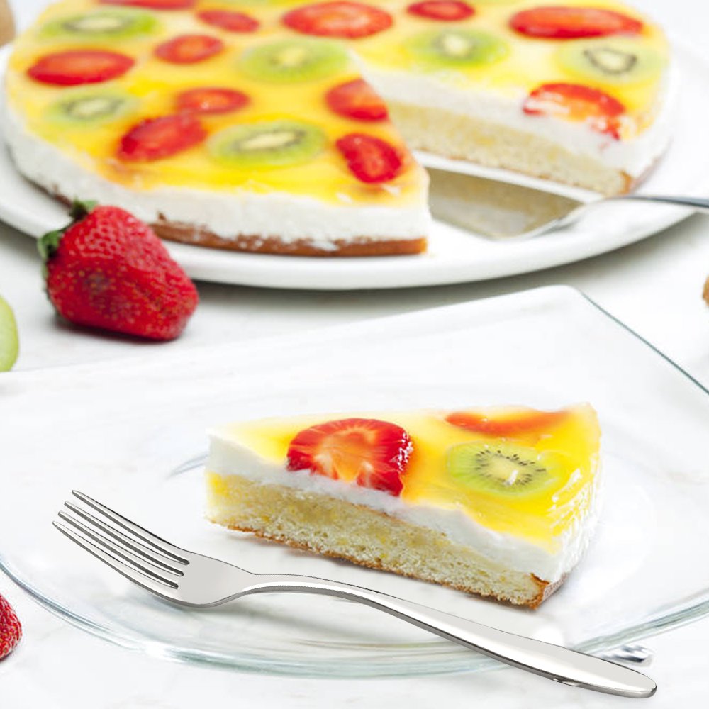 Ramddy 18/10 Stainless Steel Salad Fork, 12-Piece, 7-Inch