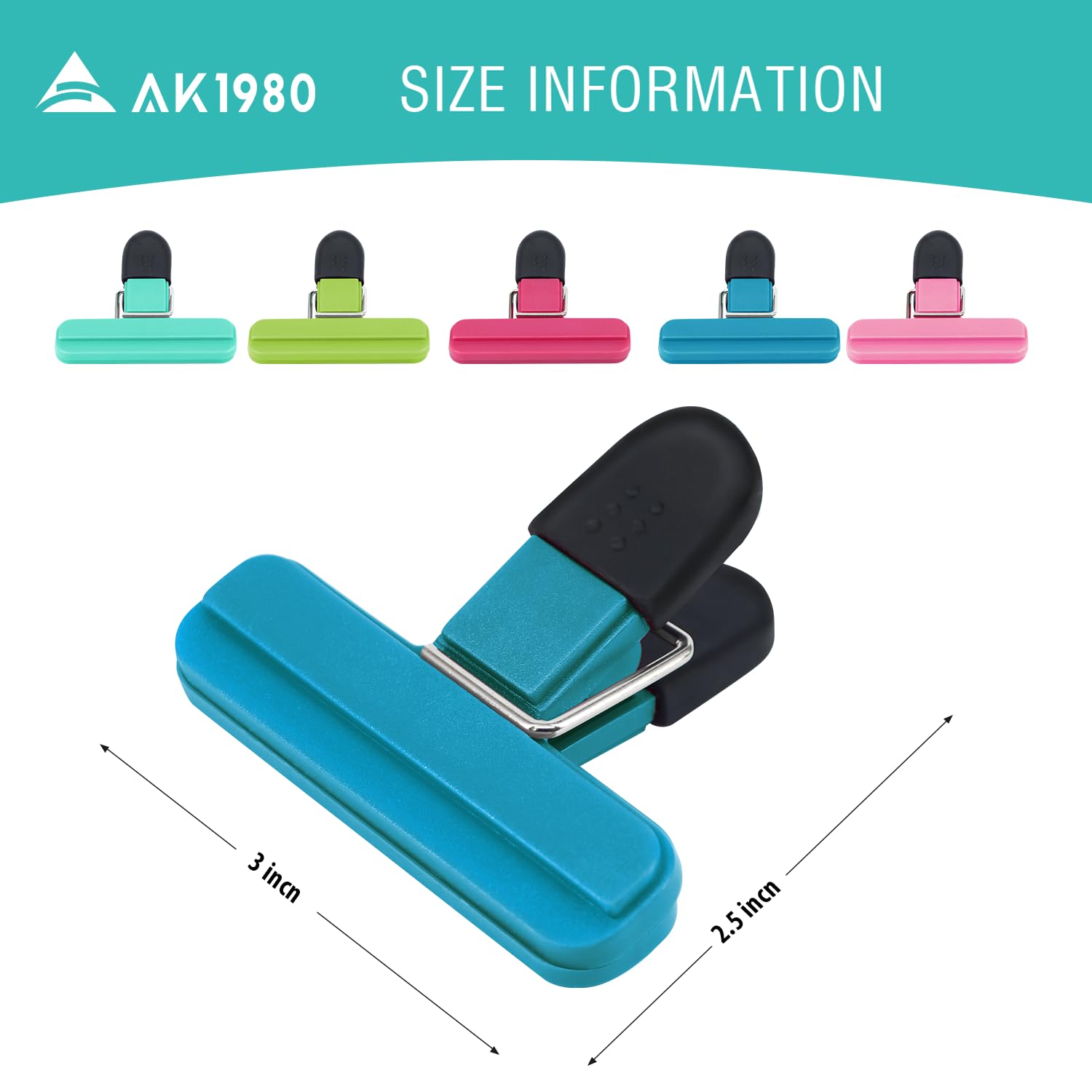 Bag Clips, Ak1980 Food Clips, Kitchen Clips For Refrigerator Food Storage Packages, Snack Bags, Photos - Clip Clips For Home, Of
