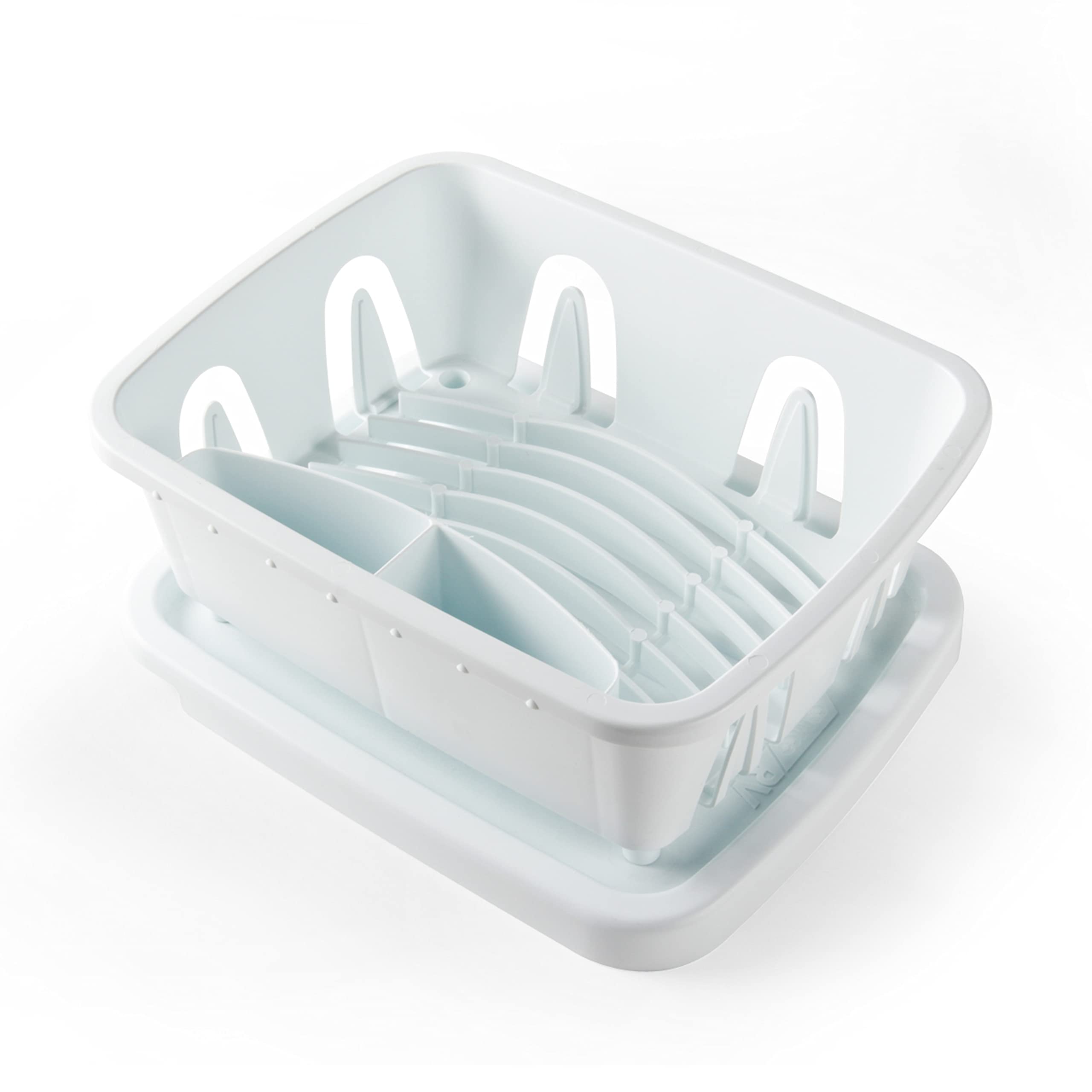 Camco 43511 Mini Dish Drainer, White, Ea