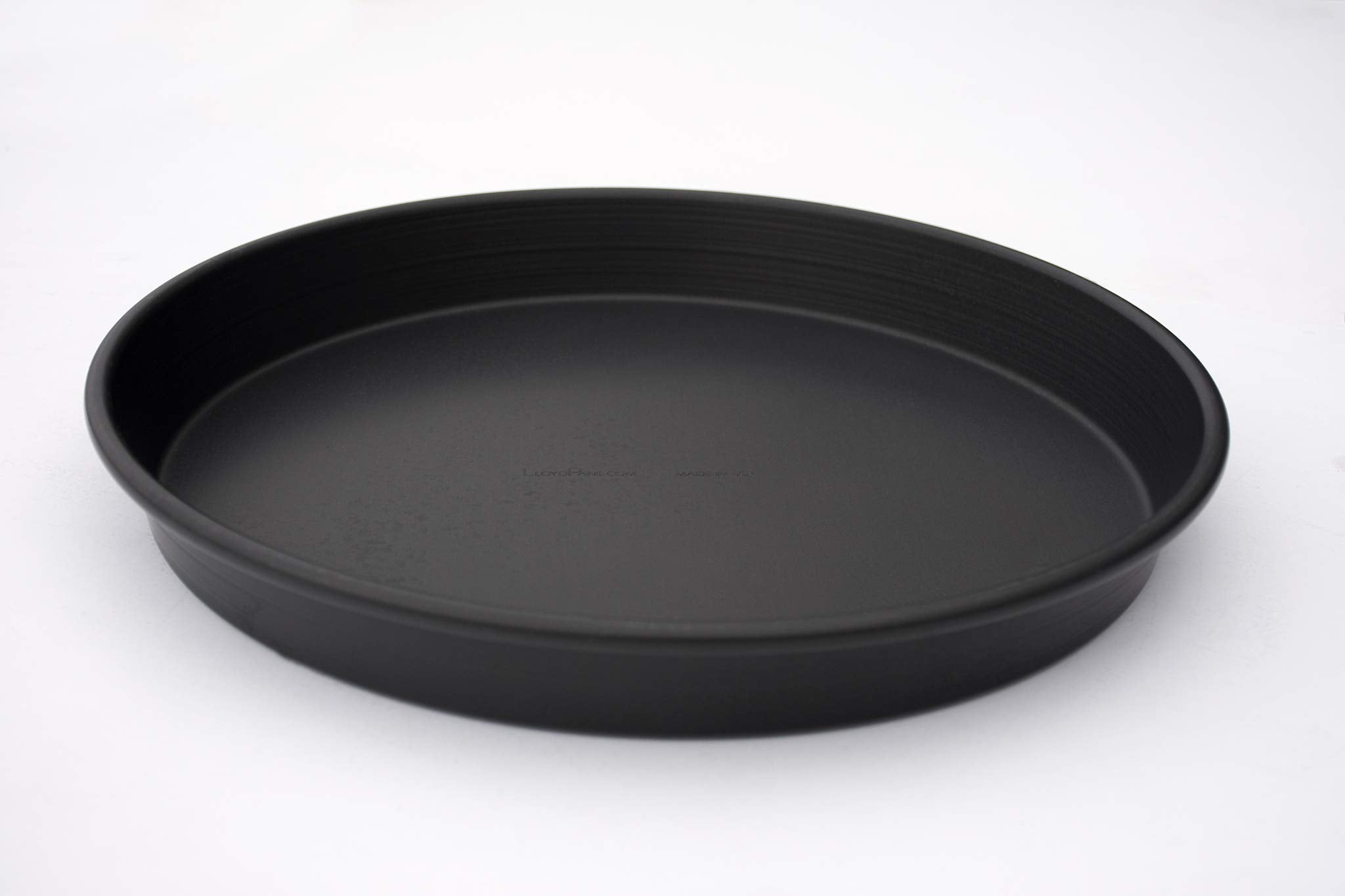 Lloydpans Deep Dish Pizza Pan, Nesting, Pre-Seasoned Pstk (1, 12X1.5 Inch)