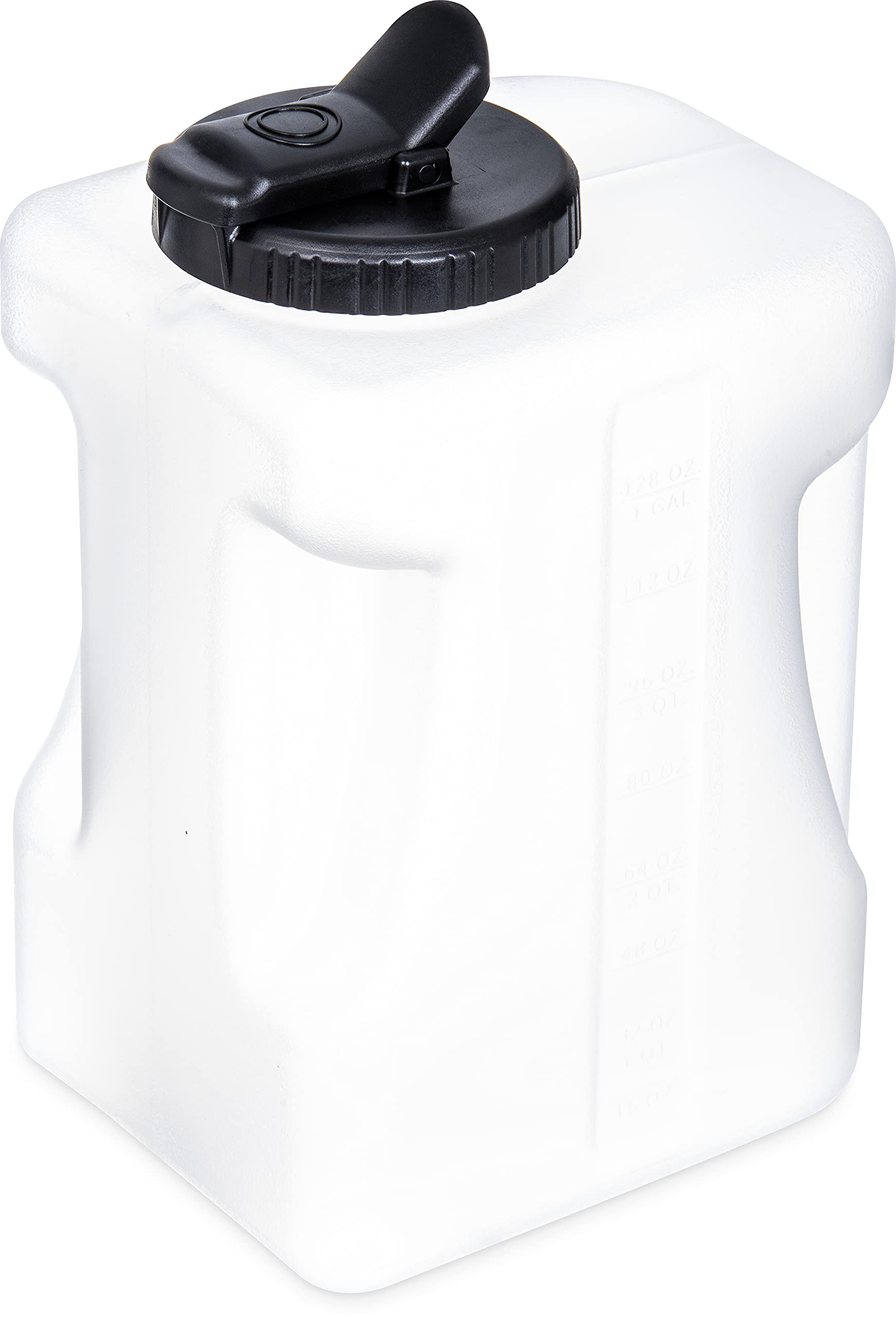 Carlisle Foodservice Products Container Plastic Jug, Pitcher With Color Coded Toggle Lid For Catering, Buffets, Restaurants, Pol