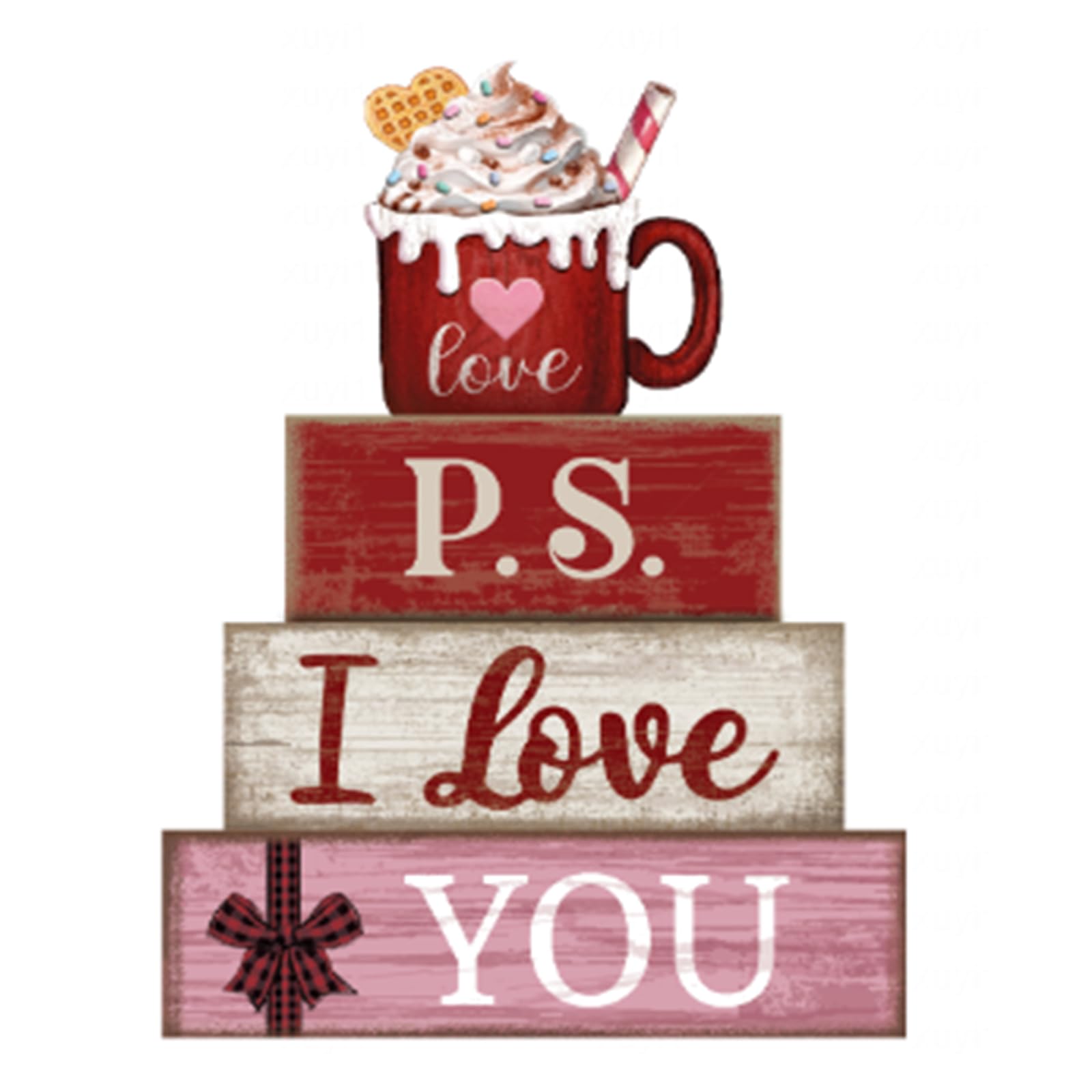 Lineshading 4 Pcs Day of The Dead Table Decorations Day of The Dead Centerpiece for Table Dia De Los Muertos Tiered Tray Decor W