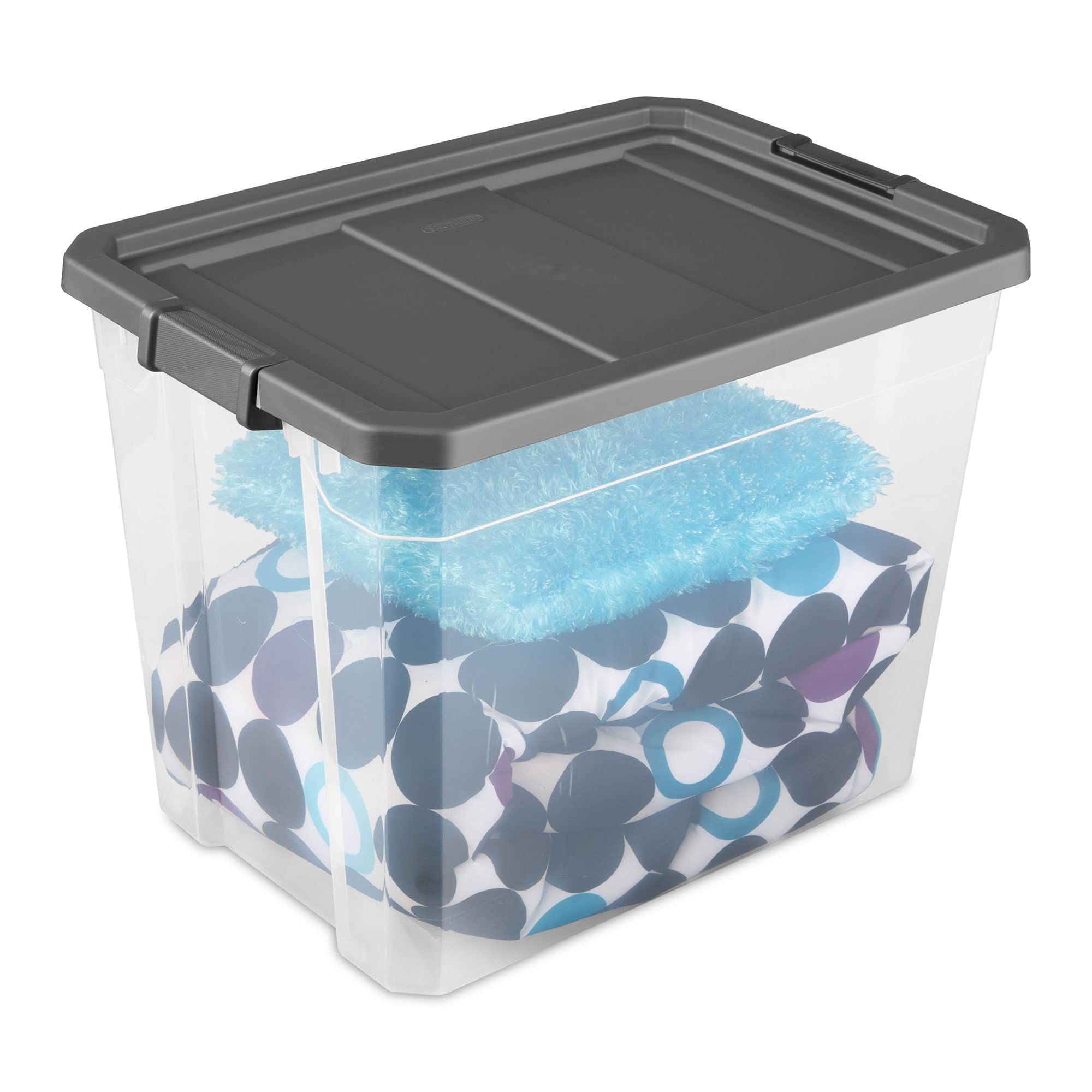 Sterilite Box Stacker Modular Clr 108Qt 14783V04