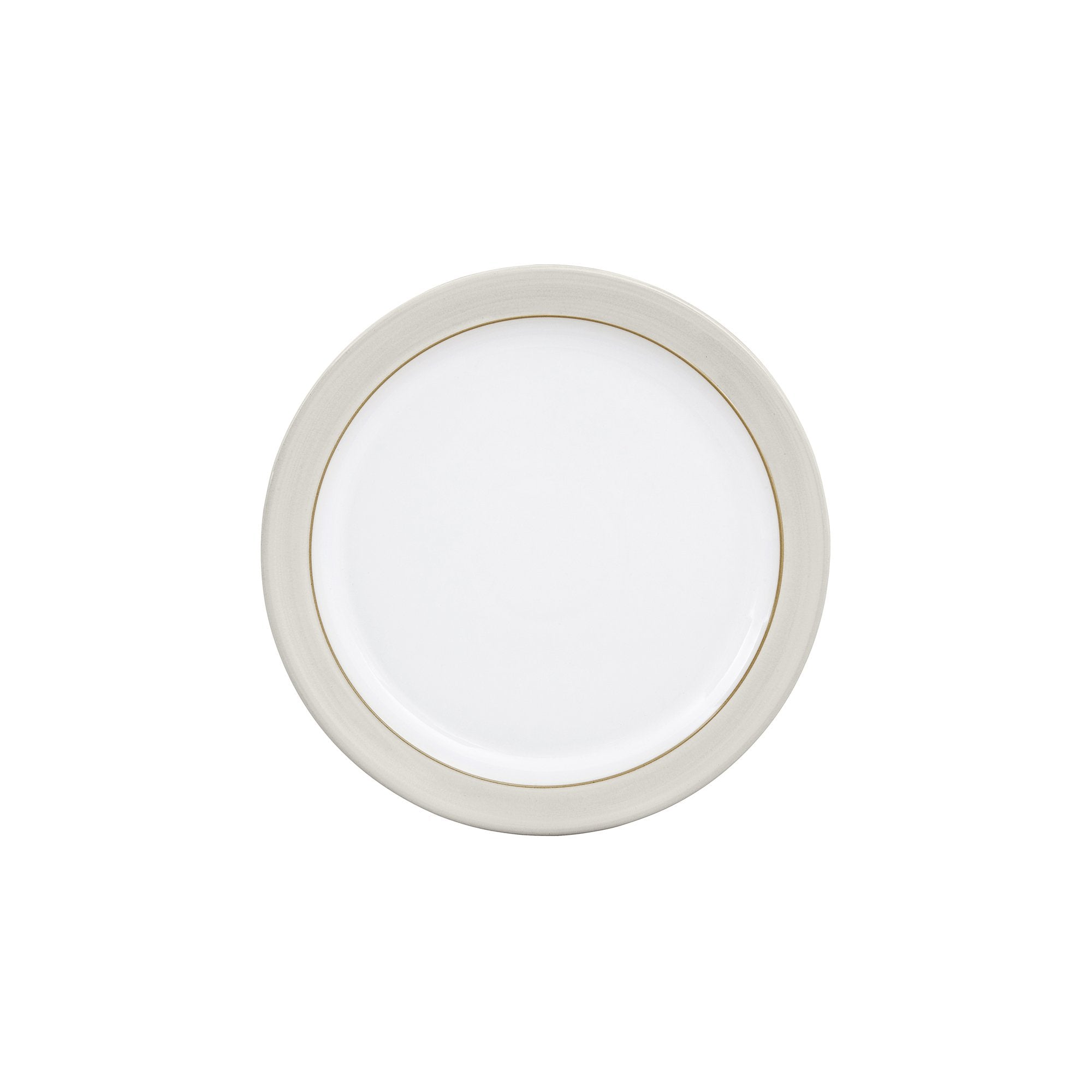 Denby Natural Canvas Plate Set  Cream  Medium  Set of 4