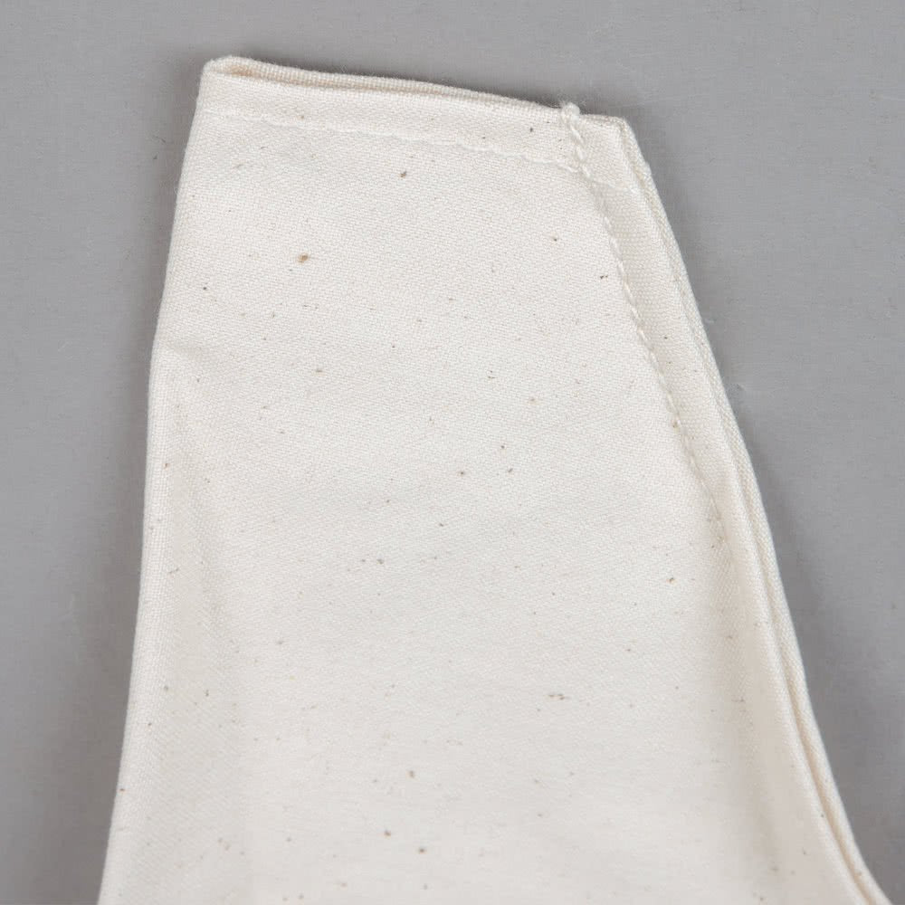 Ateco 3224 24'' Canvas Pastry Decorating Bag - Durable Heat Resistant Canvas, Hemmed Tip, French Seamed Side.