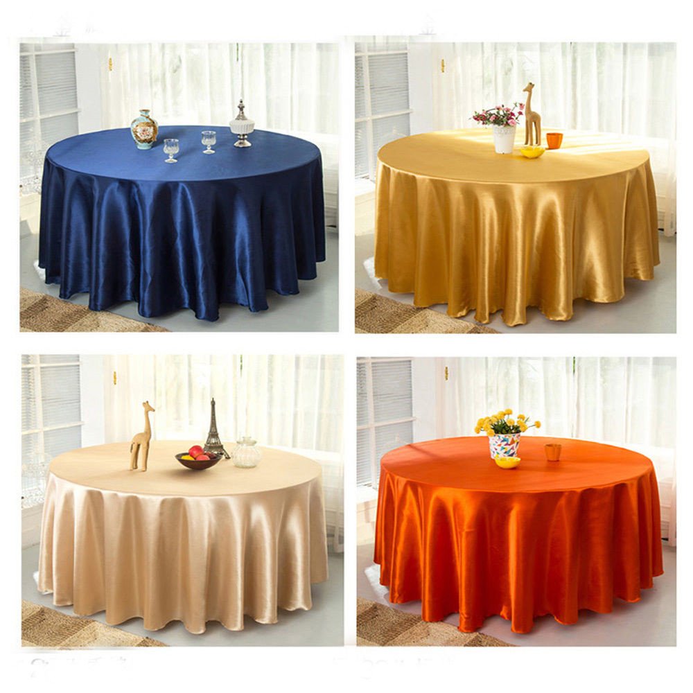 Secret Desire SDR 57 Tablecloth Table Cover Square Satin Banquet Wedding Party DecorRed