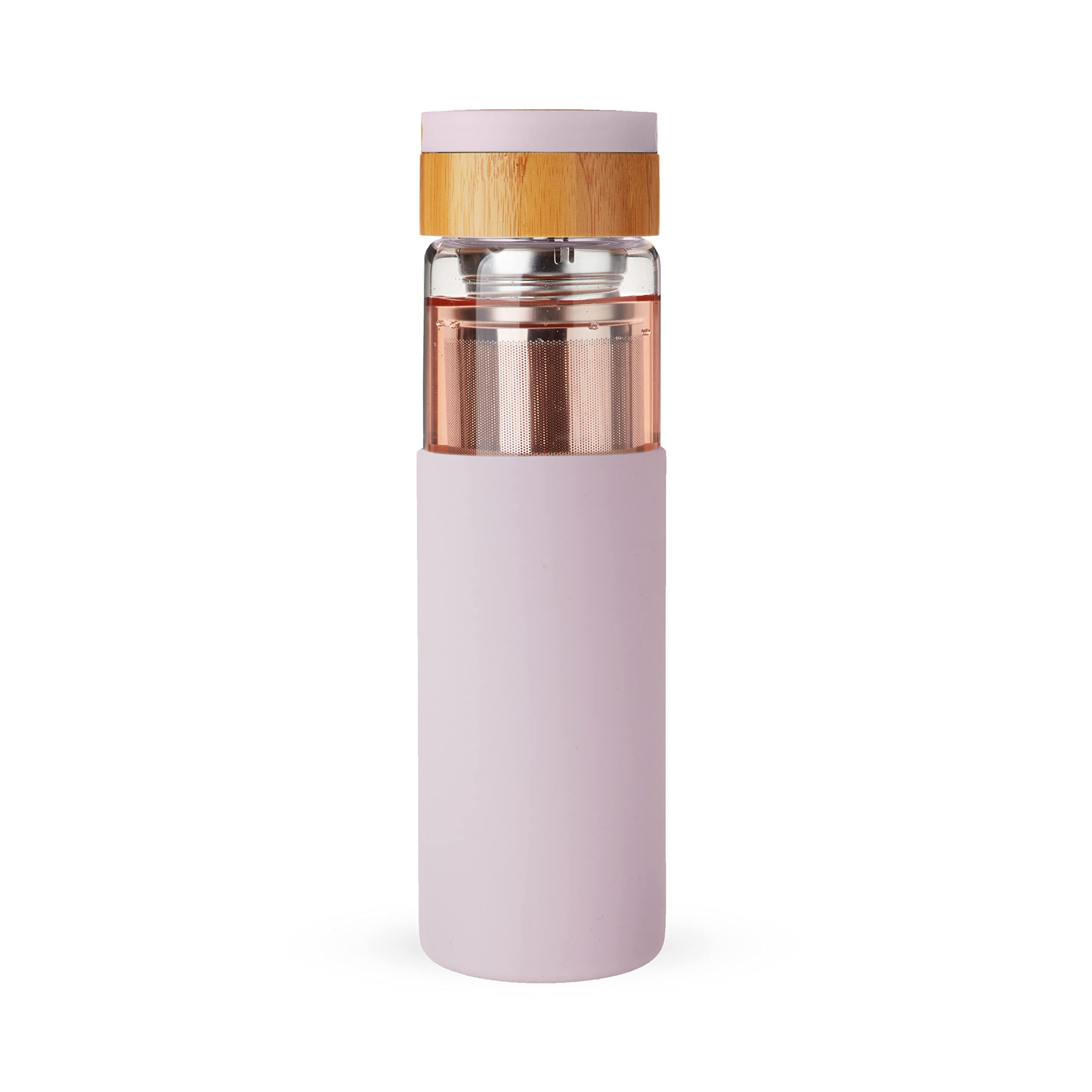 Dana Glass Travel Mug In Lavender By Pinky Up