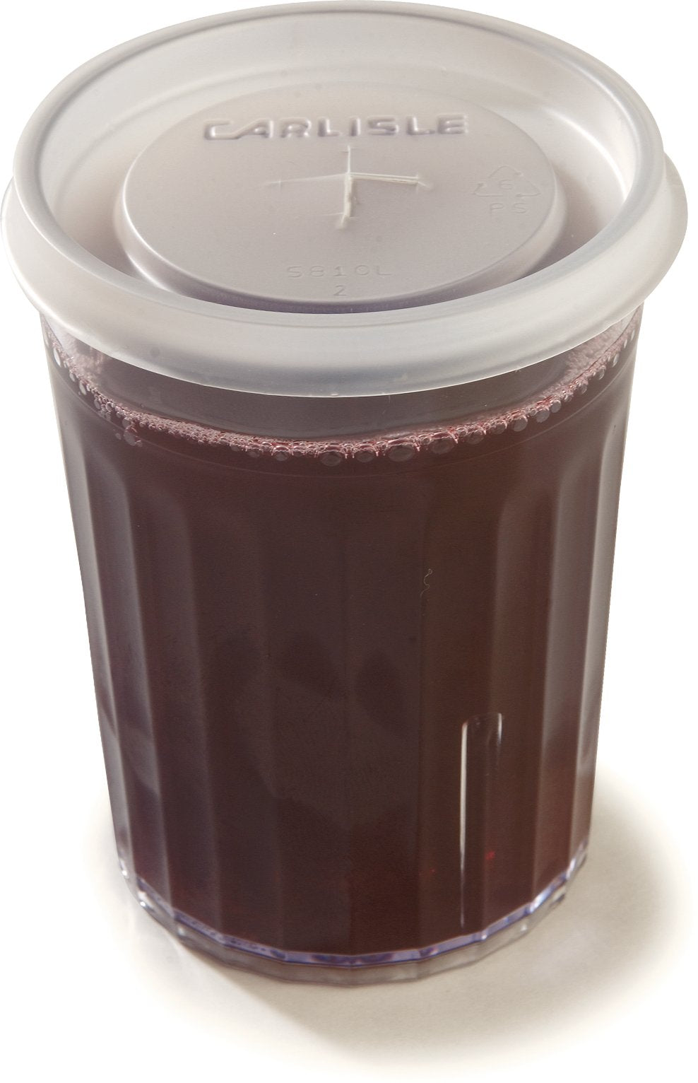 Carlisle FoodService Products Bistro Tumbler Plastic Tumbler for Restaurants  Catering  Kitchens  Plastic  10.2 Ounces  Clear