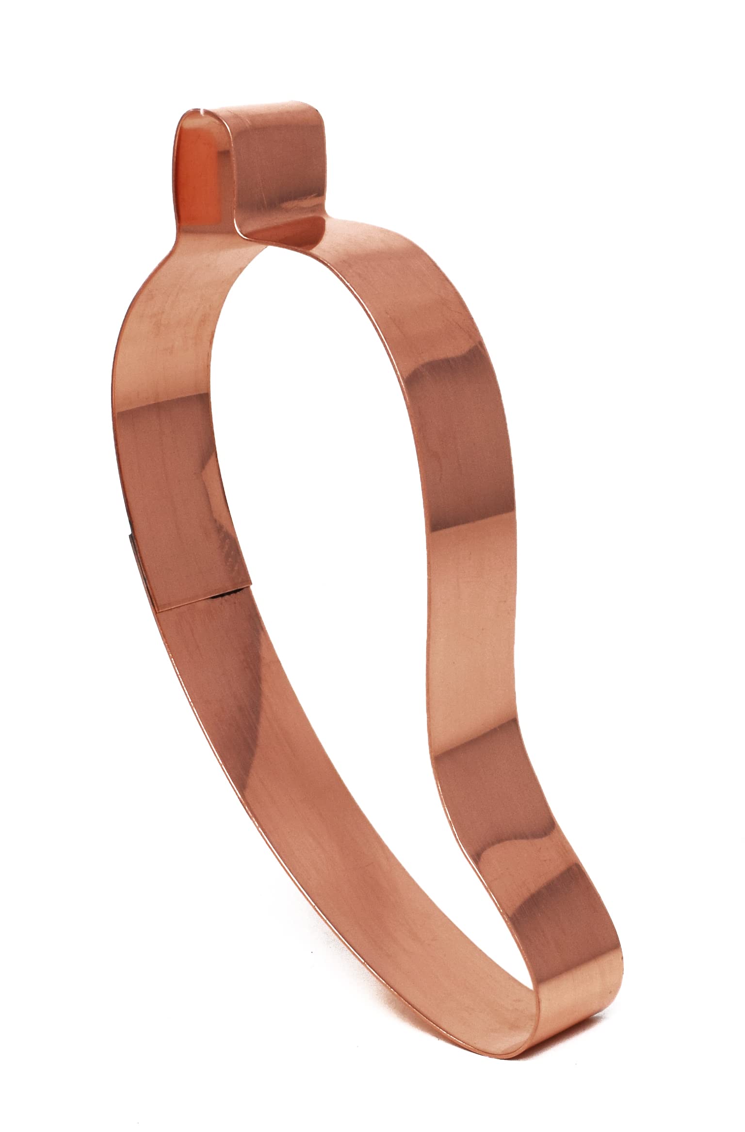 Hot Pepper Jalapeno Copper Cookie Cutter - Made In The Usa