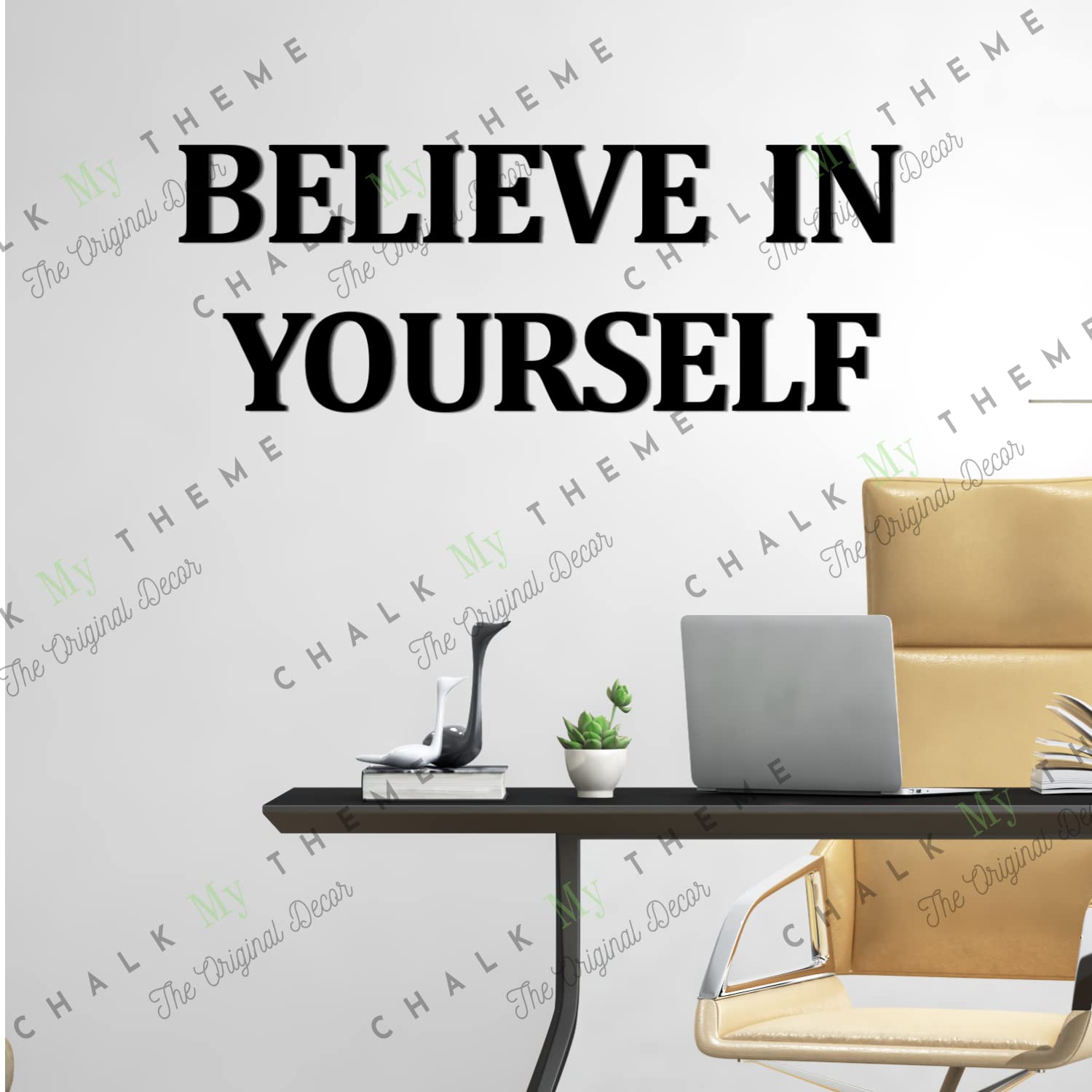 Chalk My Theme Wooden Alphabets and Numbers for Wall Decoration | 5 Inch Large Wooden Letter G in Black