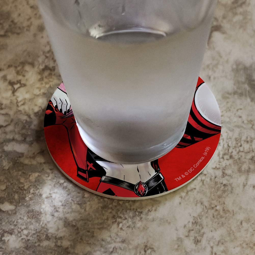 Harley Quinn Character Novelty Coaster Set