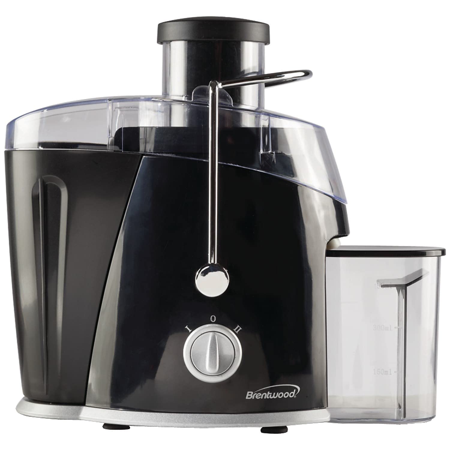 Brentwood Juice Extractor With Graduated Jar, 2-Speed 400W, Black