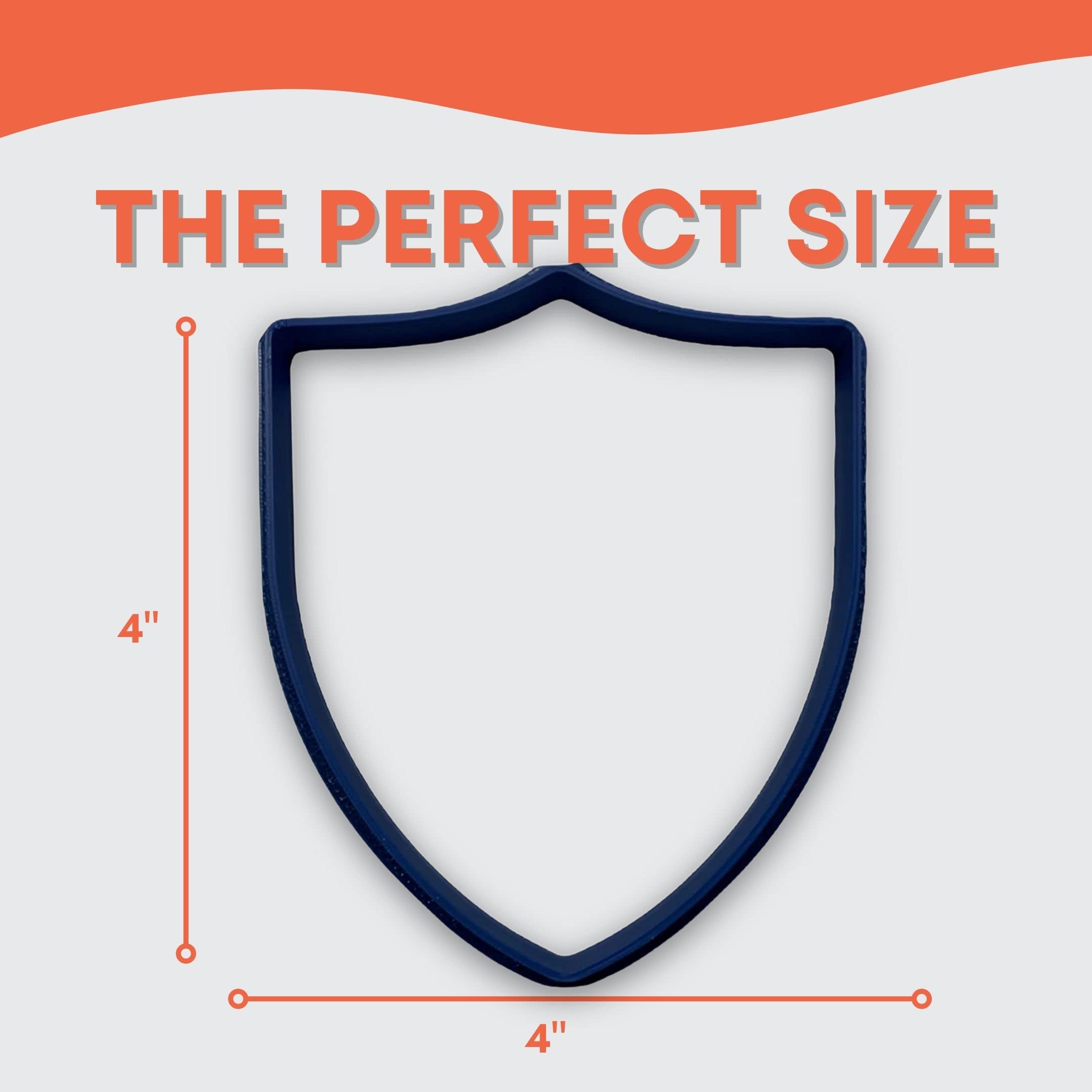 Shield Or Family Crest Cookie Cutter (4 Inch)