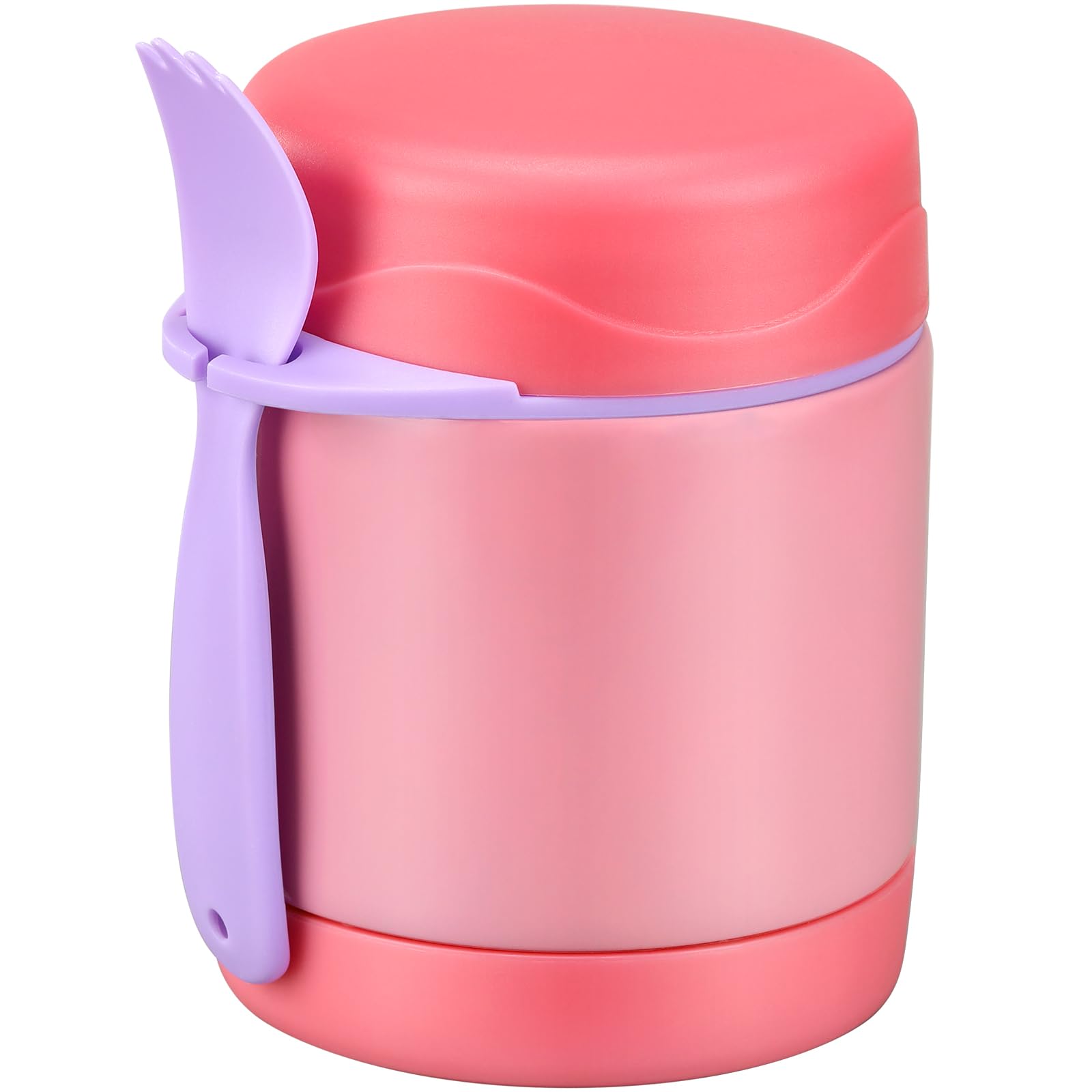 Howeemo 10oz Soup Thermo for Hot Food Kids, Insulated Food Jar with Spoon, Leak Proof Stainless Steel Wide Mouth Lunch Food Ther
