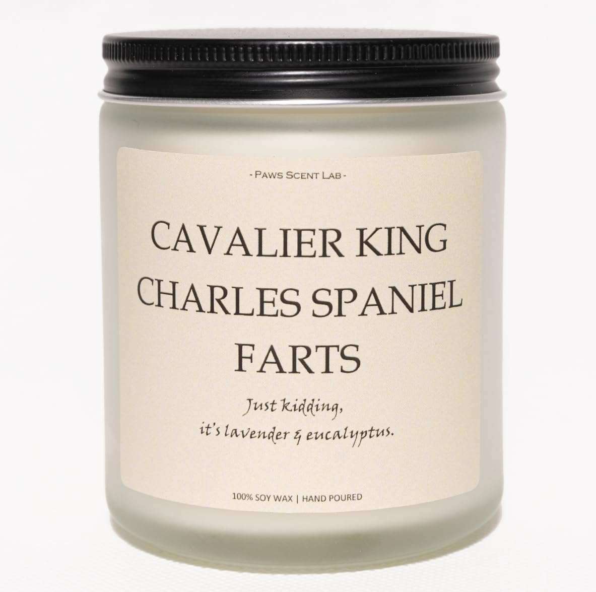 Cavalier King Charles Spaniel Gifts & Decor Cavalier King Charles Spaniel Gifts for Women, Dog Farts Candle, Dog Mom Gifts for W