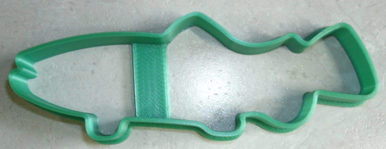 Trout Fish Outline Fishing Sea Ocean Lake Pond River Cookie Cutter Made In Usa Pr2739
