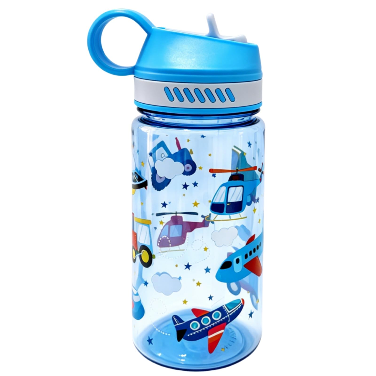 Qgezaul Leak Proof Kids Water Bottle, Boys, Car Water Bottle