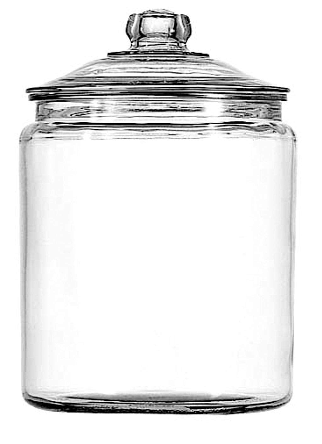 Anchor Hocking Heritage Hill 2 Gallon Glass Jar With Lid