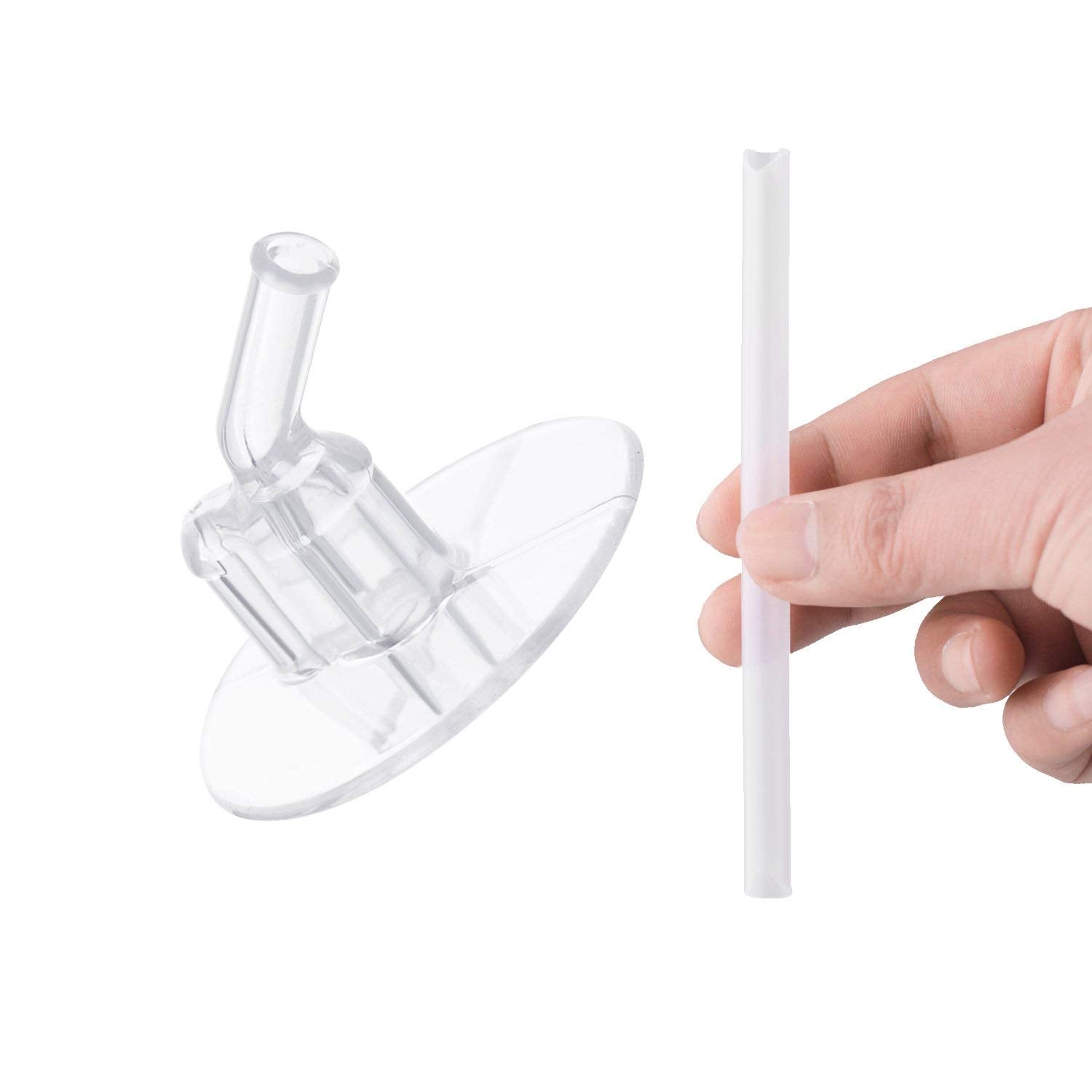 Thermos Replacement Straws For 12 Ounce Funtainer Bottle, Clear, 1 Pack