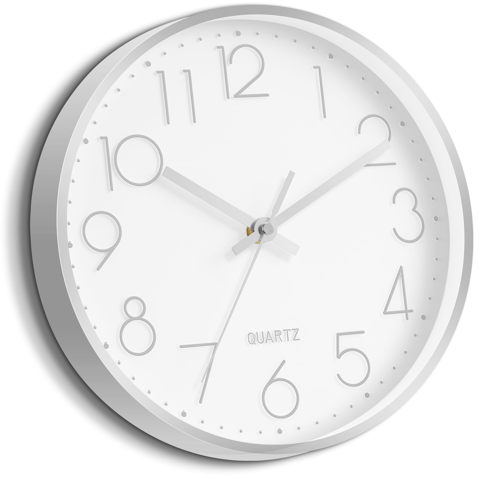 Tmdekh Analog Wall Clock For Home Stylish Latest, 10 Fancy Watch Wall Clocks Silent Non-Ticking, Modern Quartz Clock Decorative