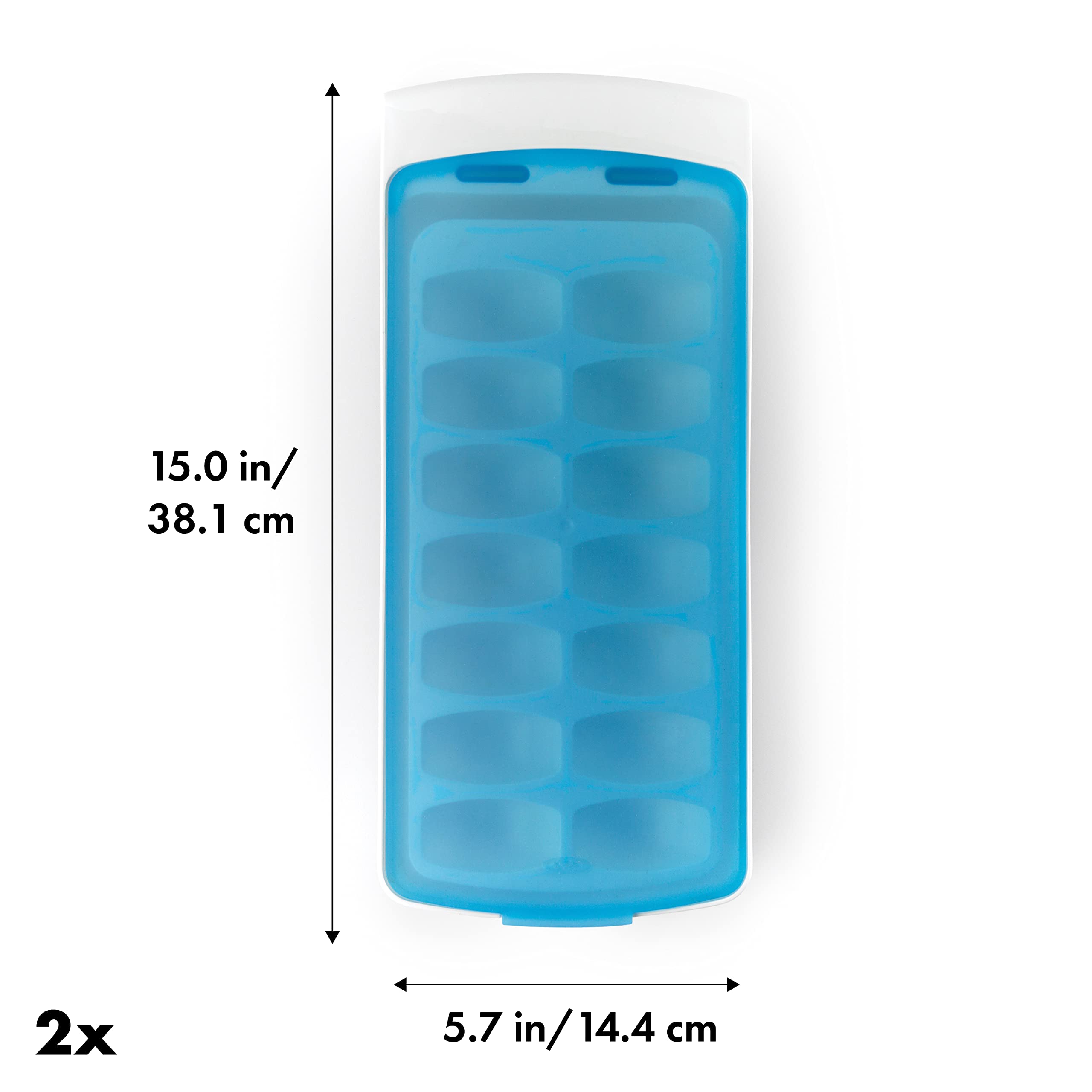 Oxo Good Grips 2-Pack No-Spill Ice Cube Tray