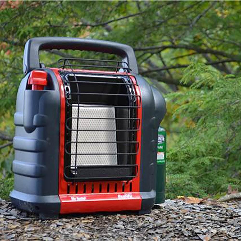 Mr. Heater Mh-F232000 Portable Buddy 9,000 Btu Propane Gas Radiant Heater With Piezo Igniter For Outdoor Camping, Job Site, Hunt