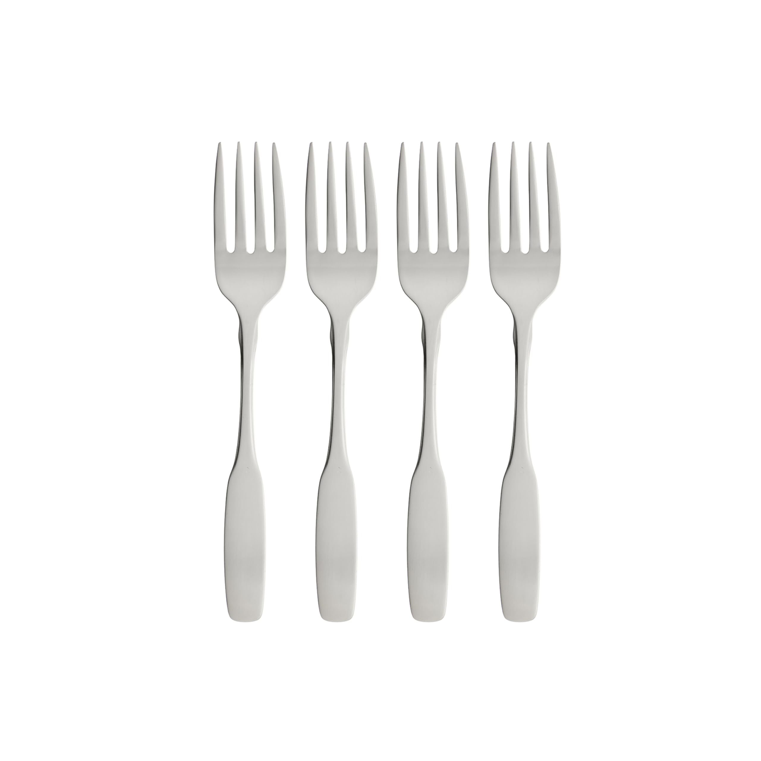 Oneida Paul Revere Fine Flatware Salad Forks, Set Of 4, 18/10 Stainless Steel