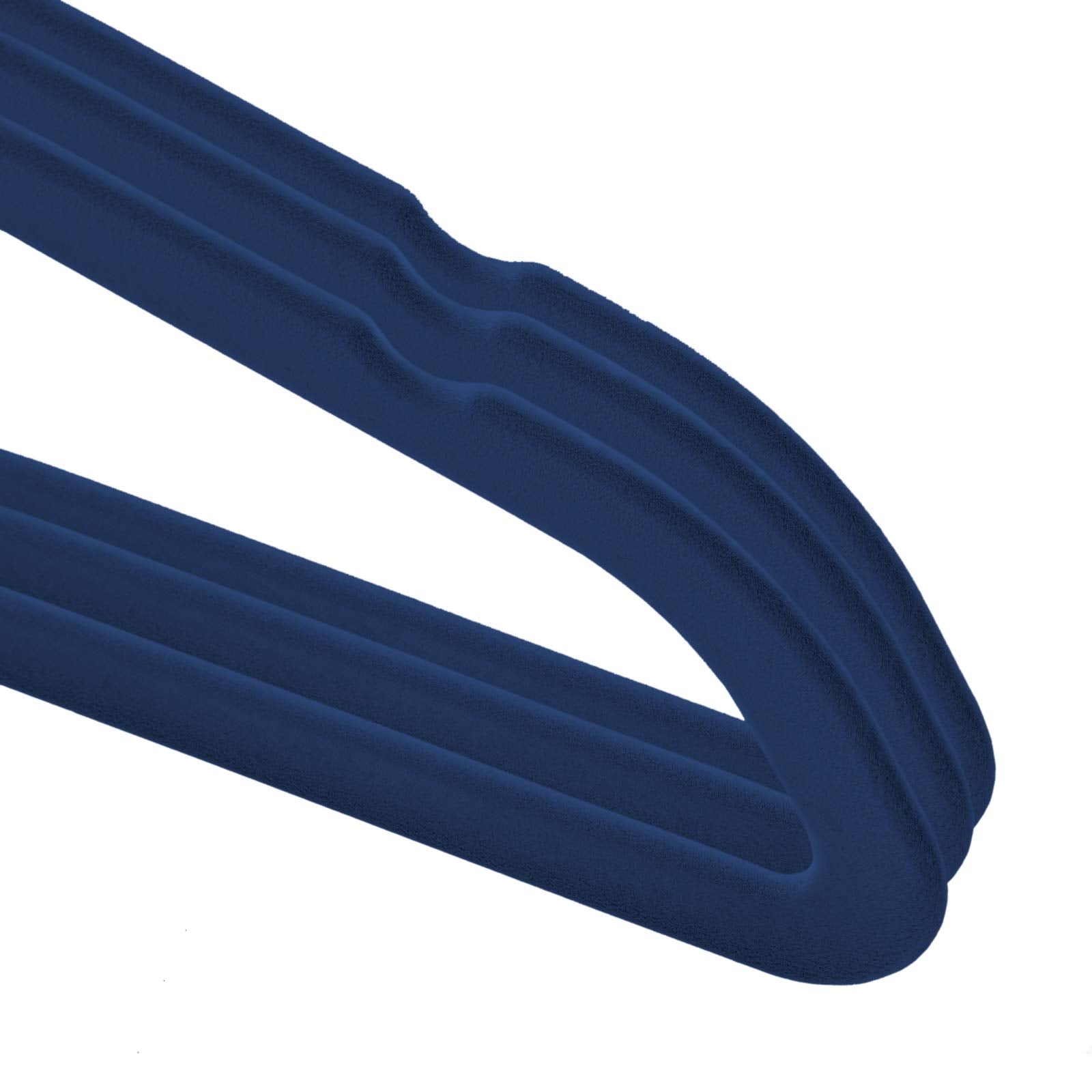 Casafield 50 Velvet Kid 's Hangers - 14 '' Size for Children 's Clothes - Royal Blue