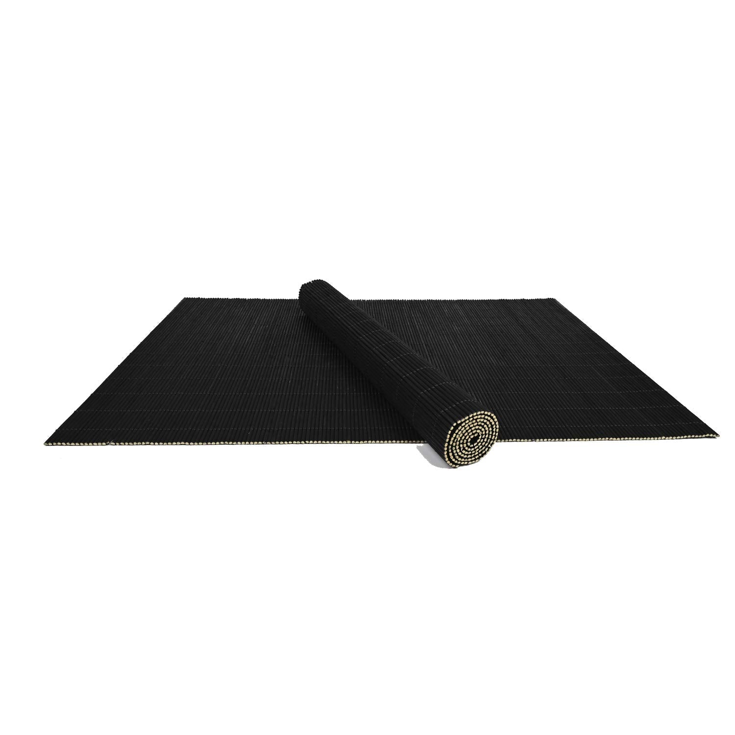 Dining Table Placemat, Heat-Resistant Place Mat Stain Resistant Anti-Skid Washable Bamboo Table Mat Placemat Kitchen Table Mat (