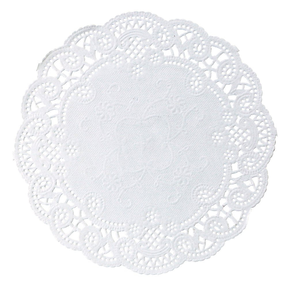 Hoffmaster 500532 French Lace Doily, 6 '' Diameter (Case Of 1000) White