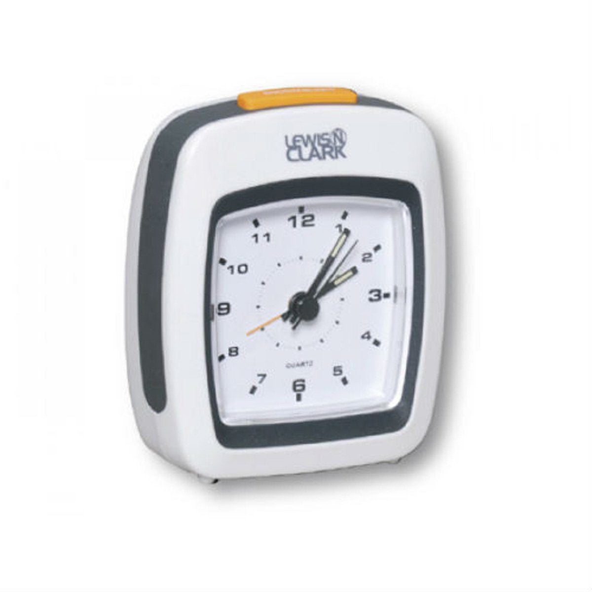 Lewis N. Clark Analog Alarm Clock, White, One Size – Homenkitchenshop