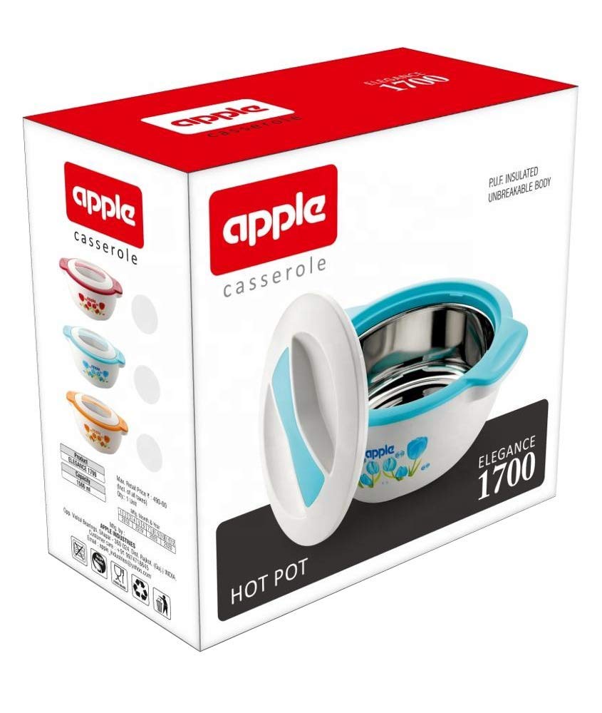 Maharaj Serving Casserole/Chapati Box For Dining Table (1700 Ml)