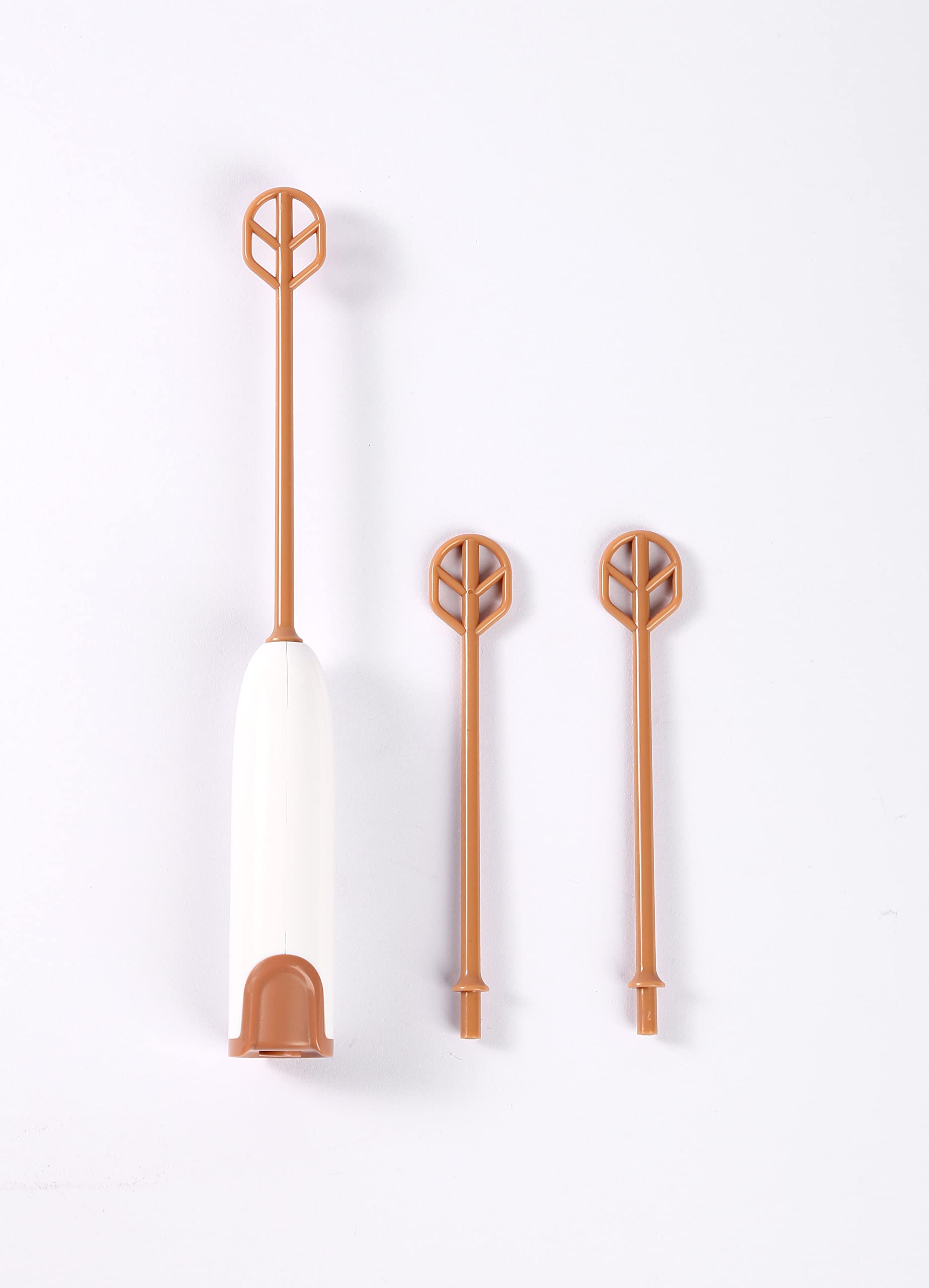 Doobaann Handheld Electric Baby Formula Mixer,Handheld Drink Mixer (White)