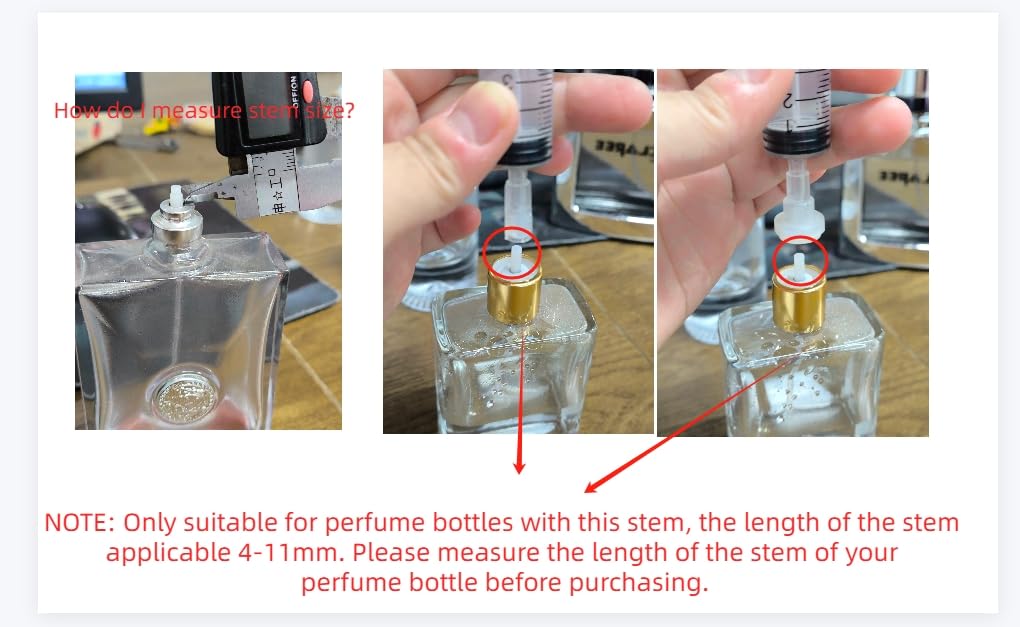 Mub 10Ml Perfume Dispenser Pump Perfume Extraction Plastic Adapter Syringe Pump For Travel Refillable Perfume Atomizer Spray Bot