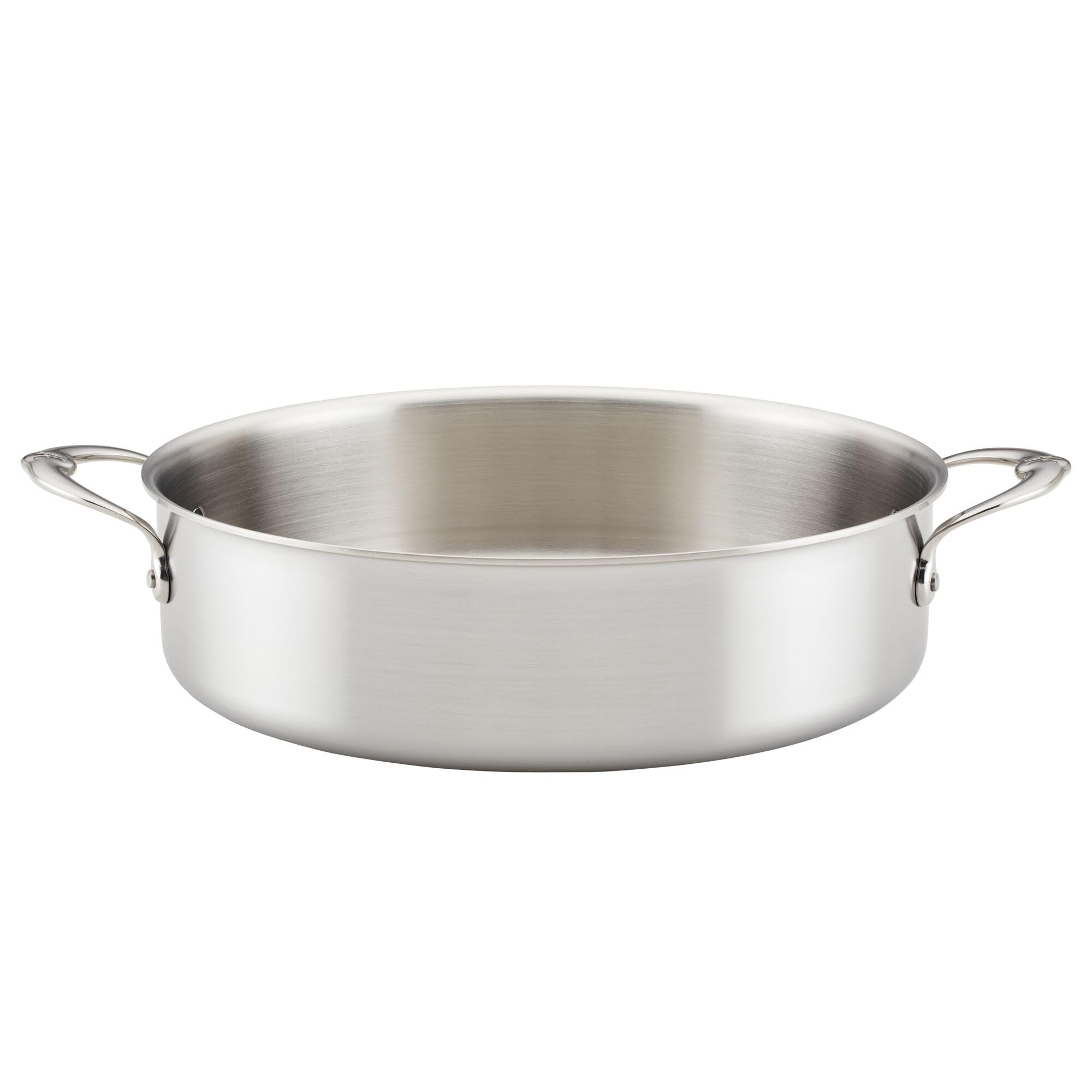 Thomas Keller Insignia By Hestan - Stainless Steel 6 Quart Rondeau, Induction Cooktop Compatible