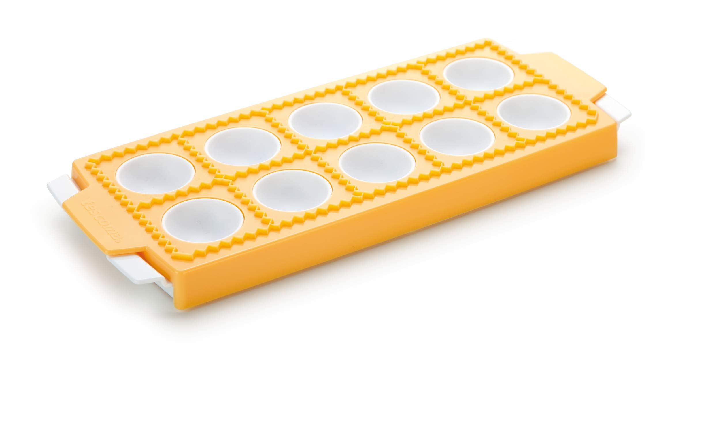 Tescoma 630875.00 Ravioli Maker Mold For 10 Round Ravioli, Ravioli Cutter, Ravioli Press, Ravioli Stamp